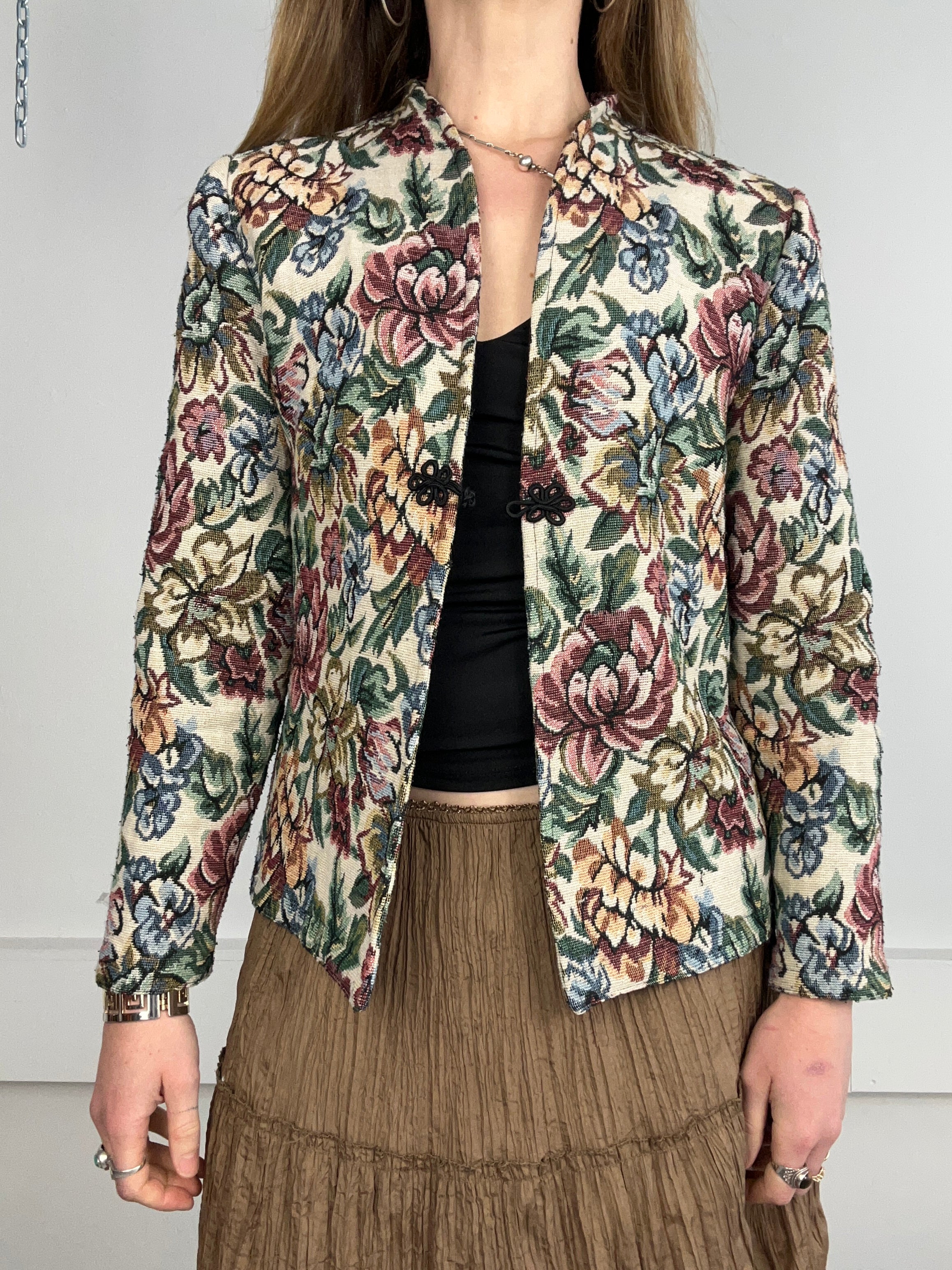 Floral Tapestry Jacket Size 10/12