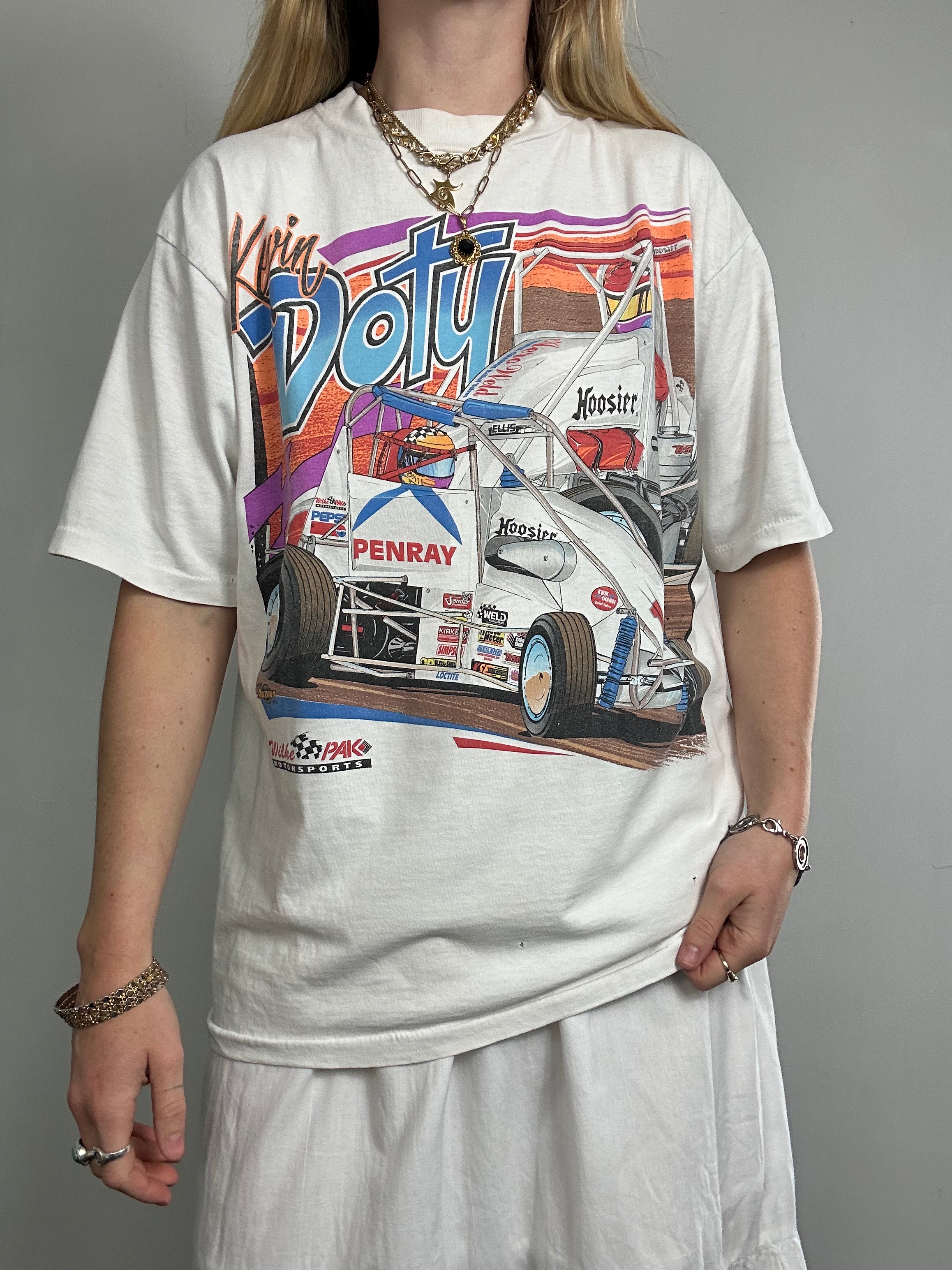 Nascar 90's Racing Tee Size L