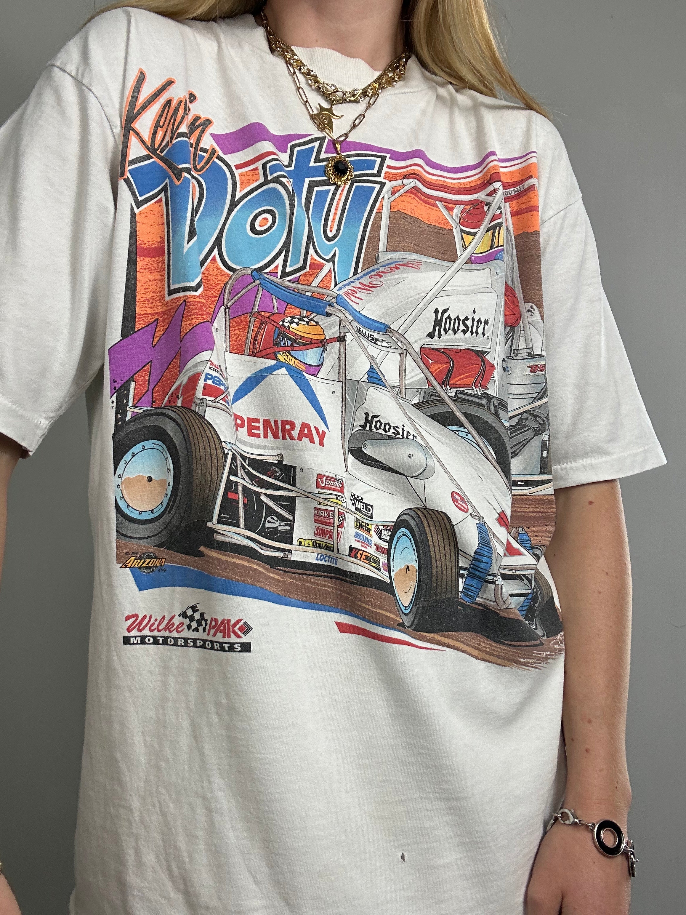 Nascar 90's Racing Tee Size L