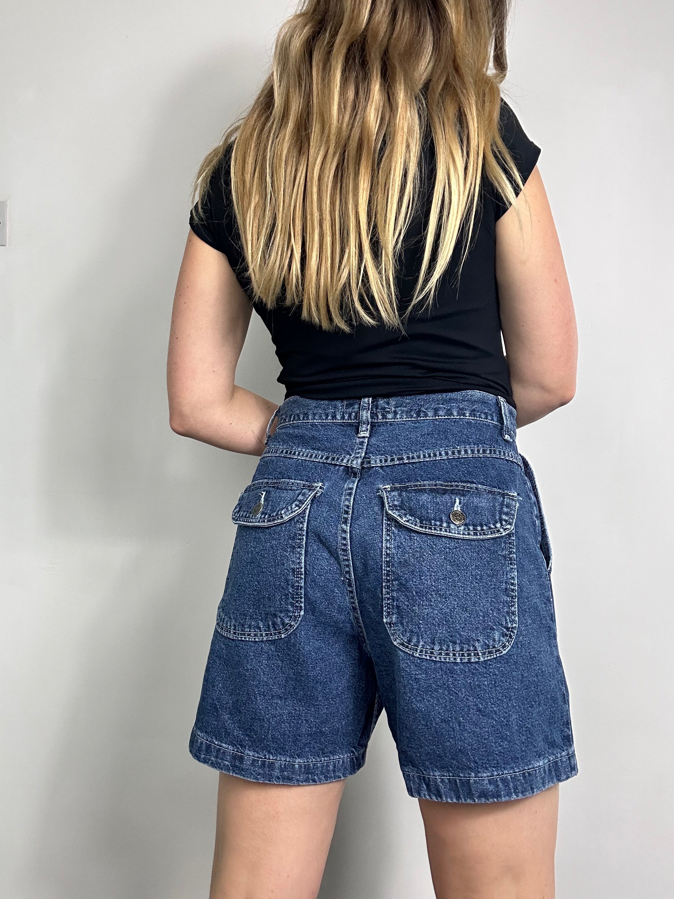 Indigo 90's Denim Shorts Size 10