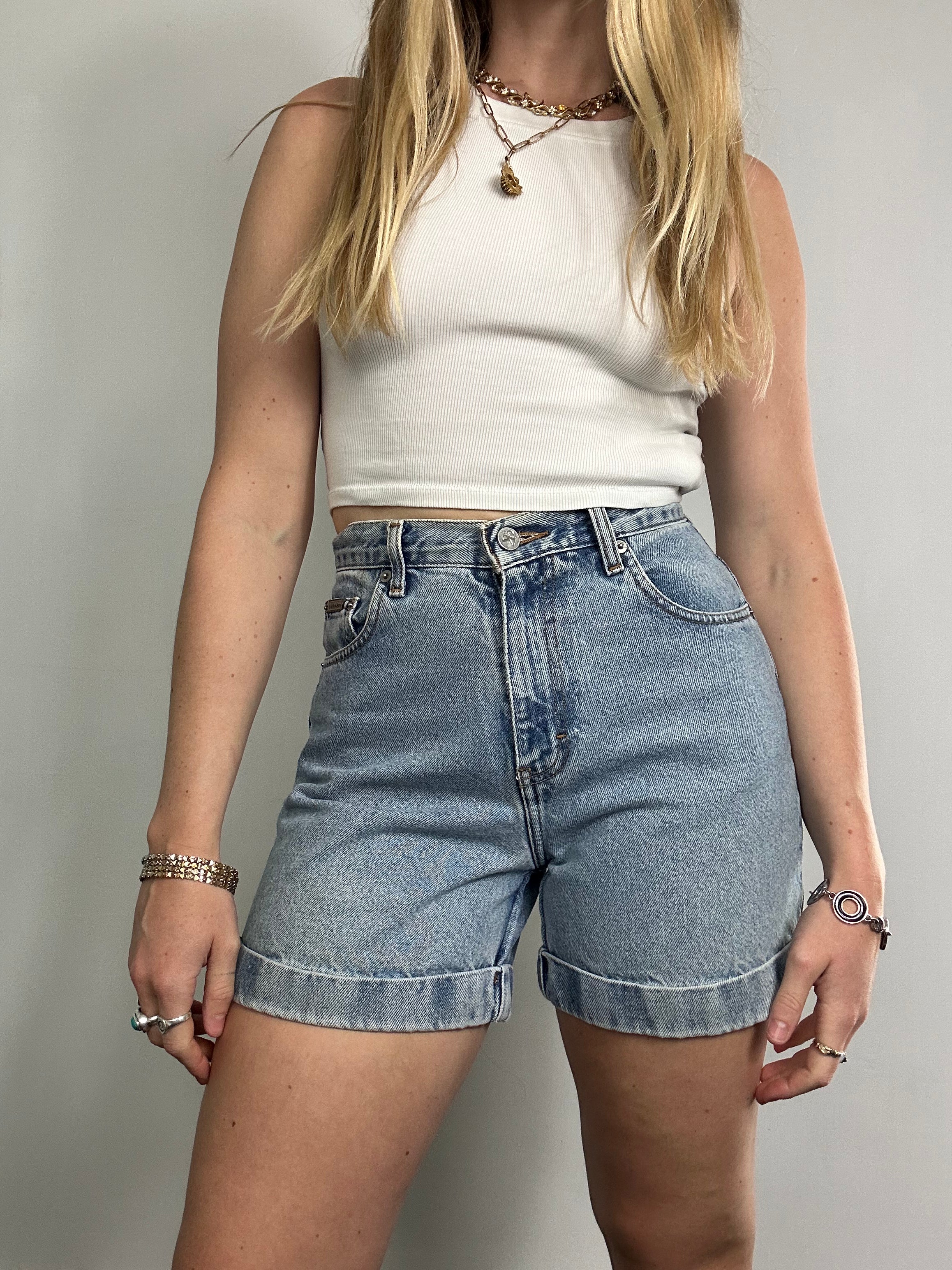 Calvin klein Denim Shorts Size 8