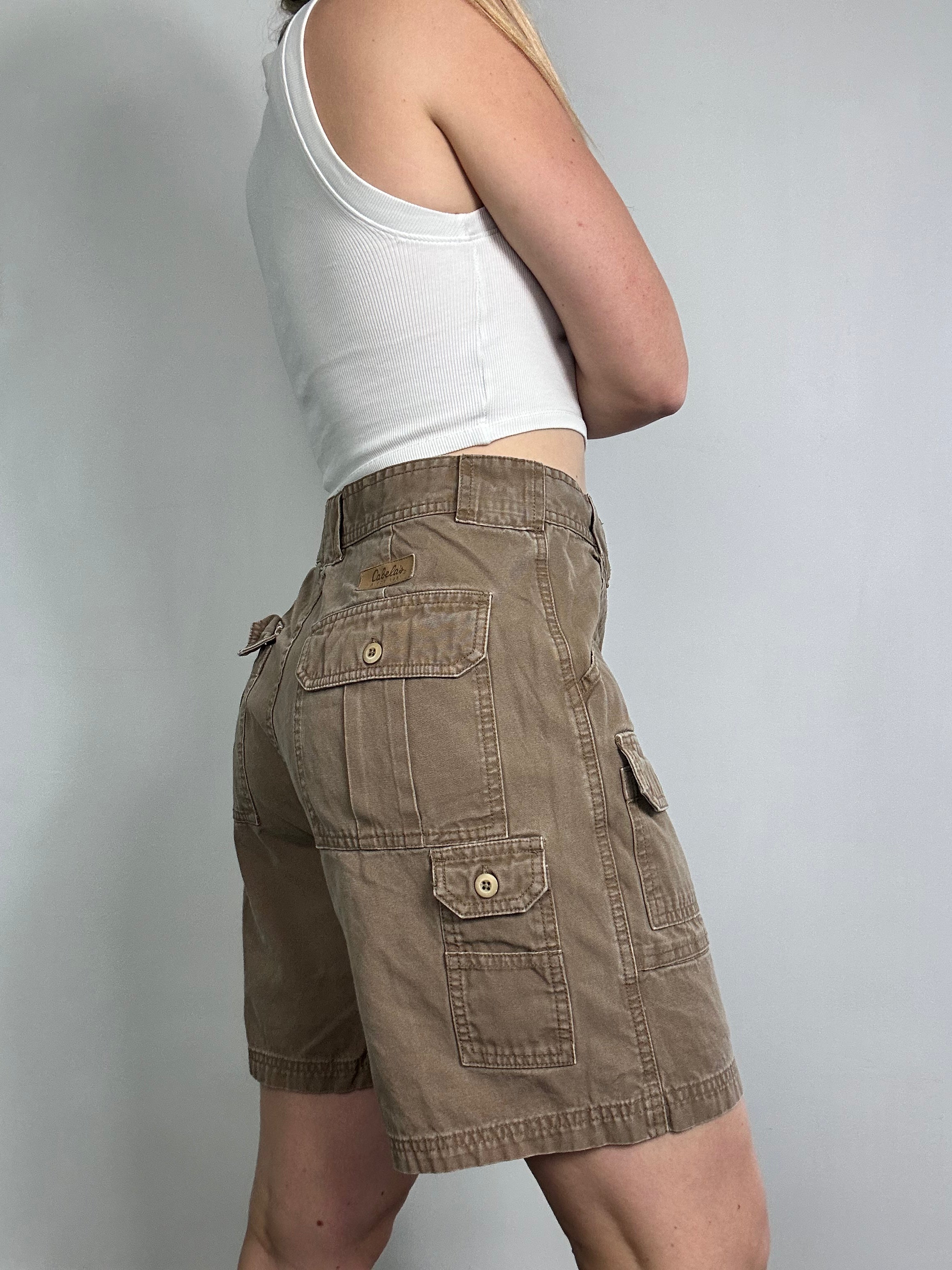 Cargo Brown 90's Shorts Size 10