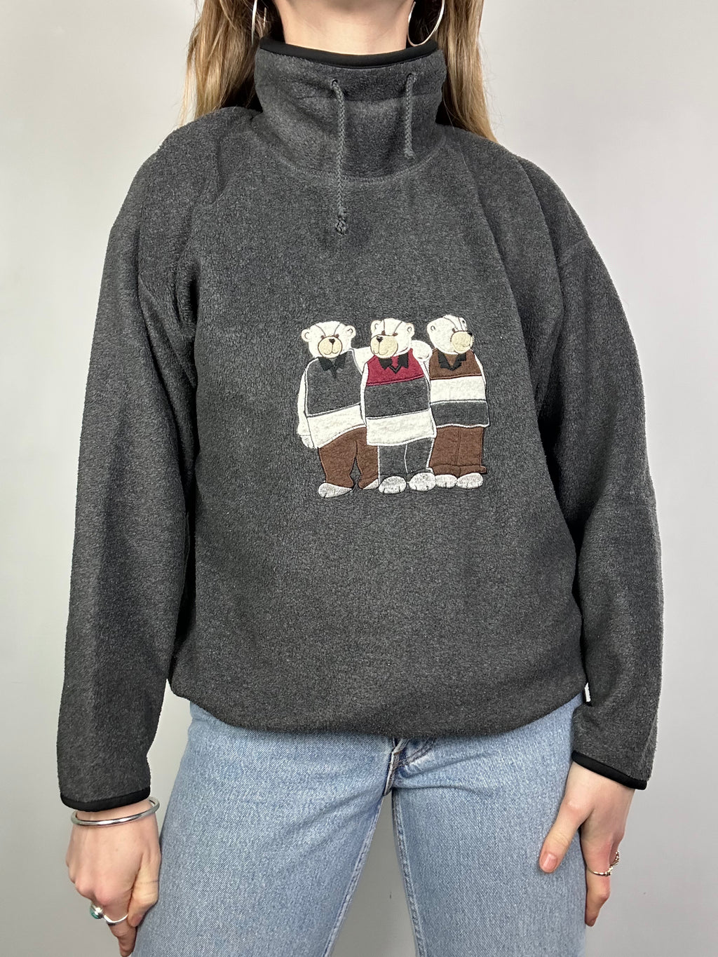 3 bears 90's Fleece Size S/M