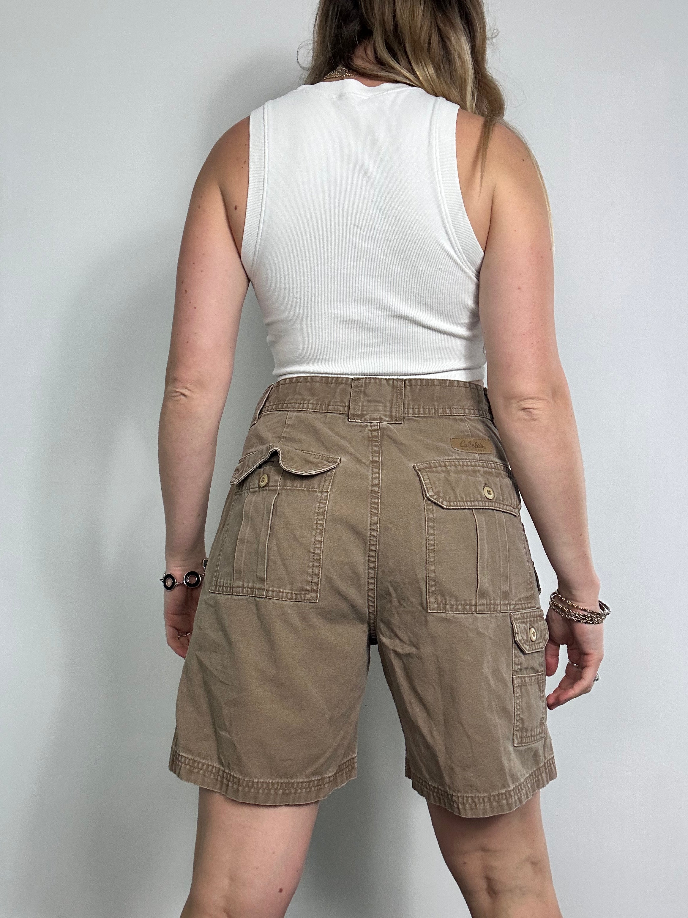 Cargo Brown 90's Shorts Size 10