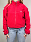 Red Adidas Fleece Size M