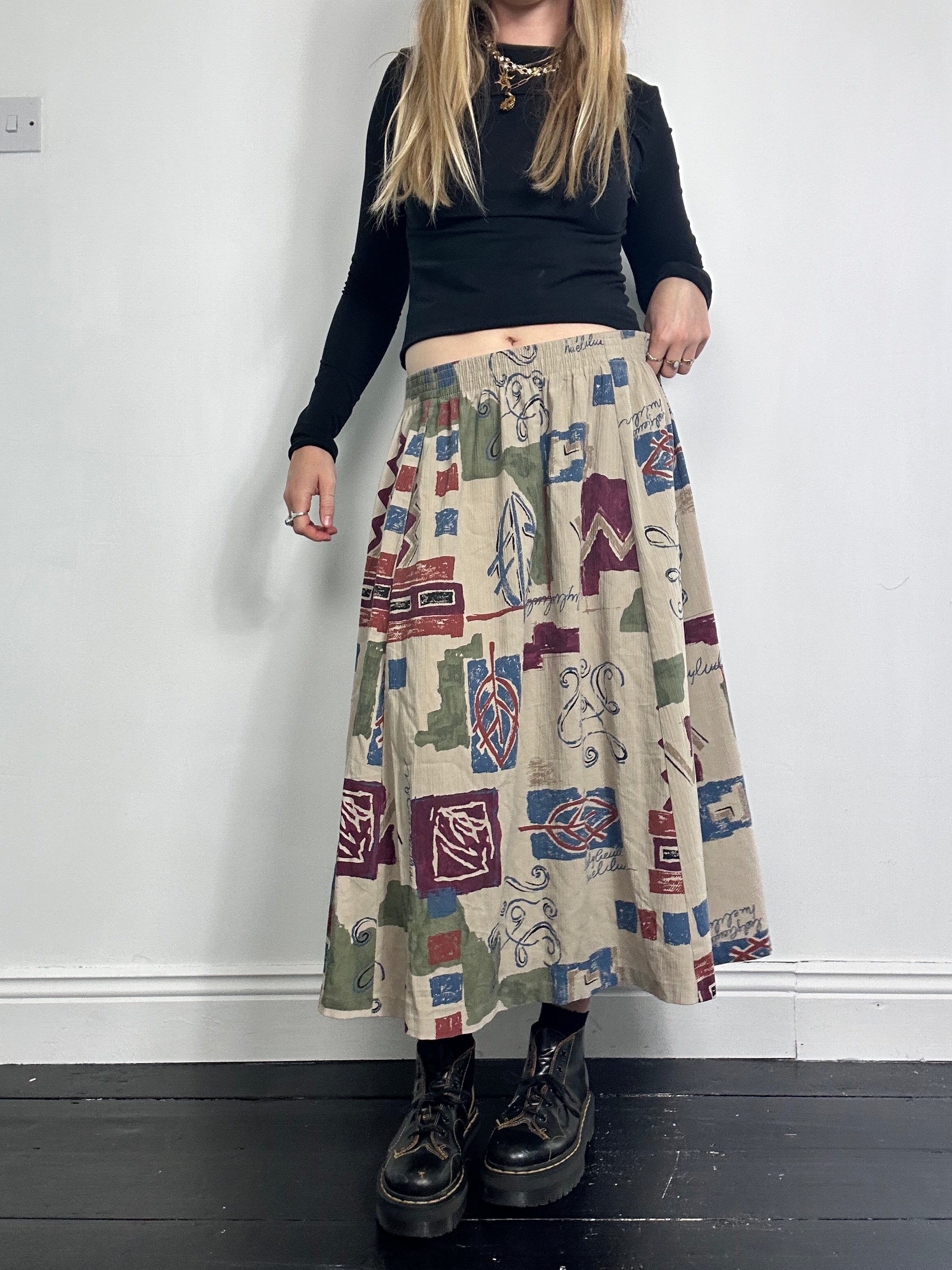 90's Midi Skirt Size 16