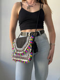 Beaded cross Body Bag