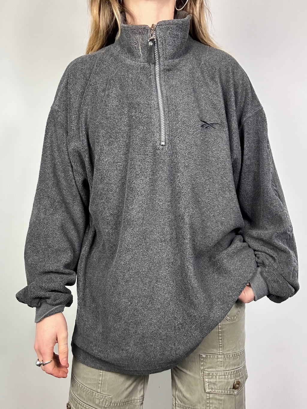 Reebok Grey 9's Fleece XL