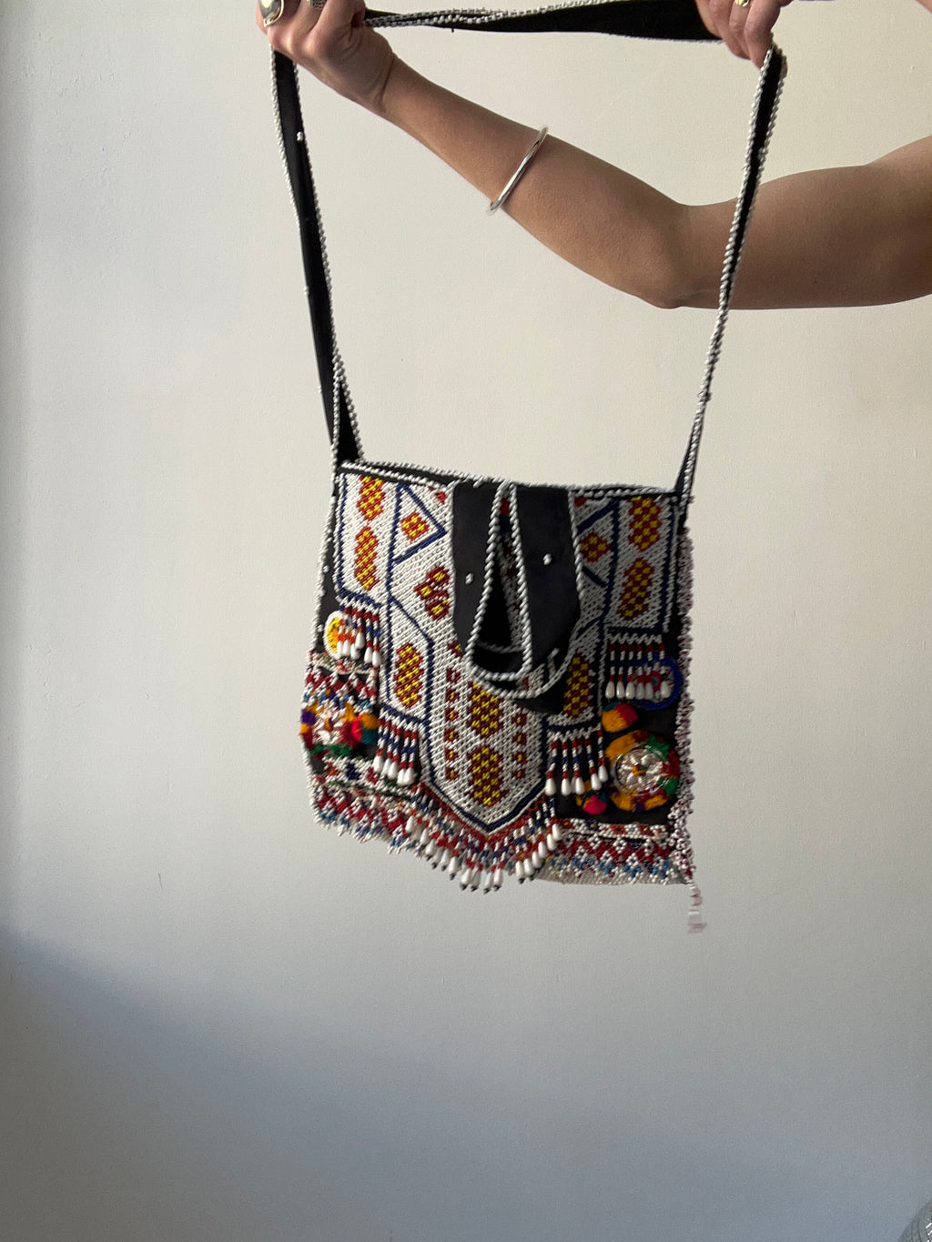 Beaded Cross body Bag