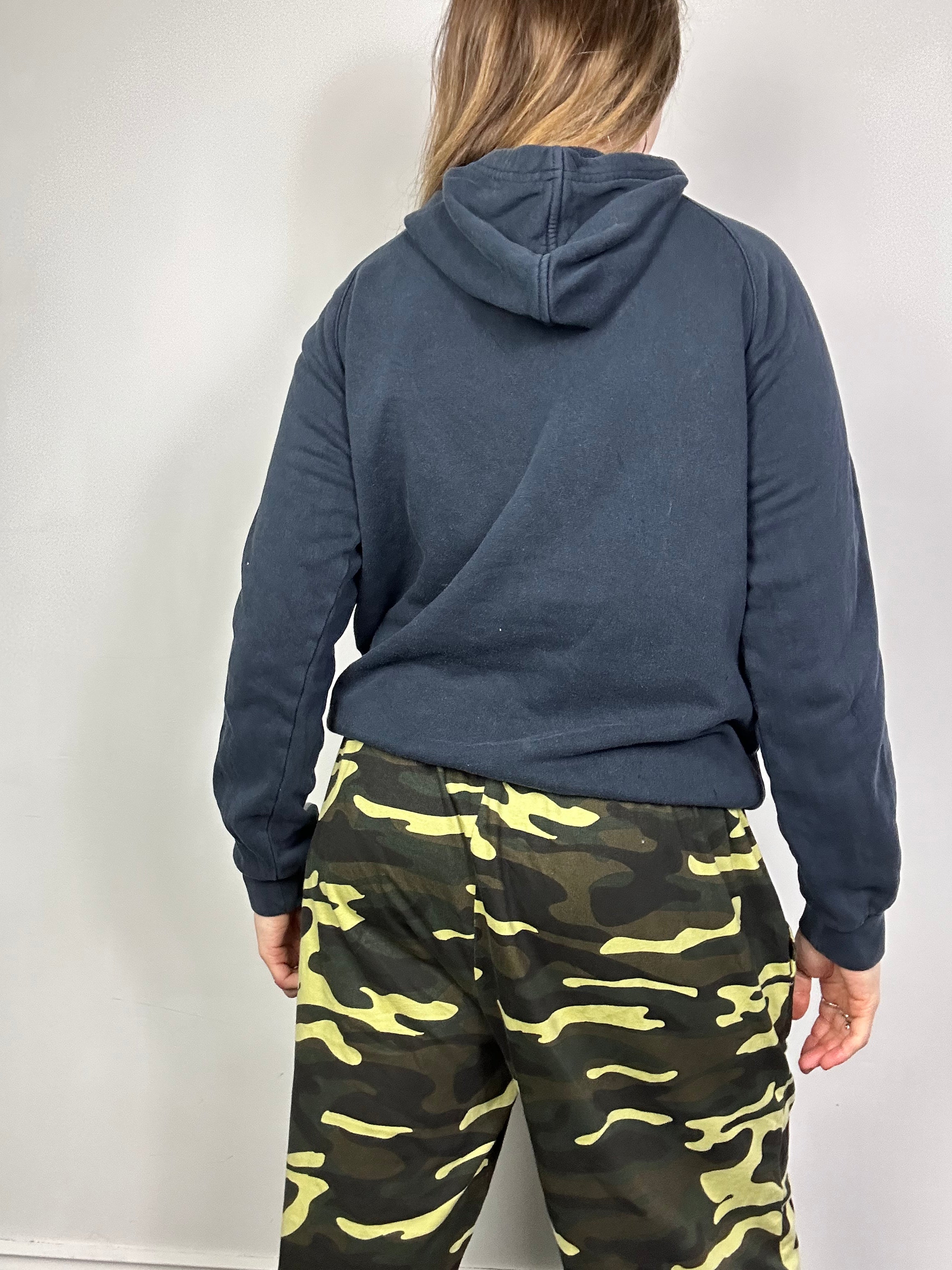 Navy Adidas Hoodie Size S