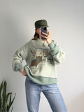 Van Goughs Room Knitted Sweater Size L