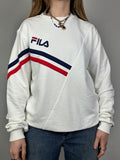 Fila White Sweater Size M