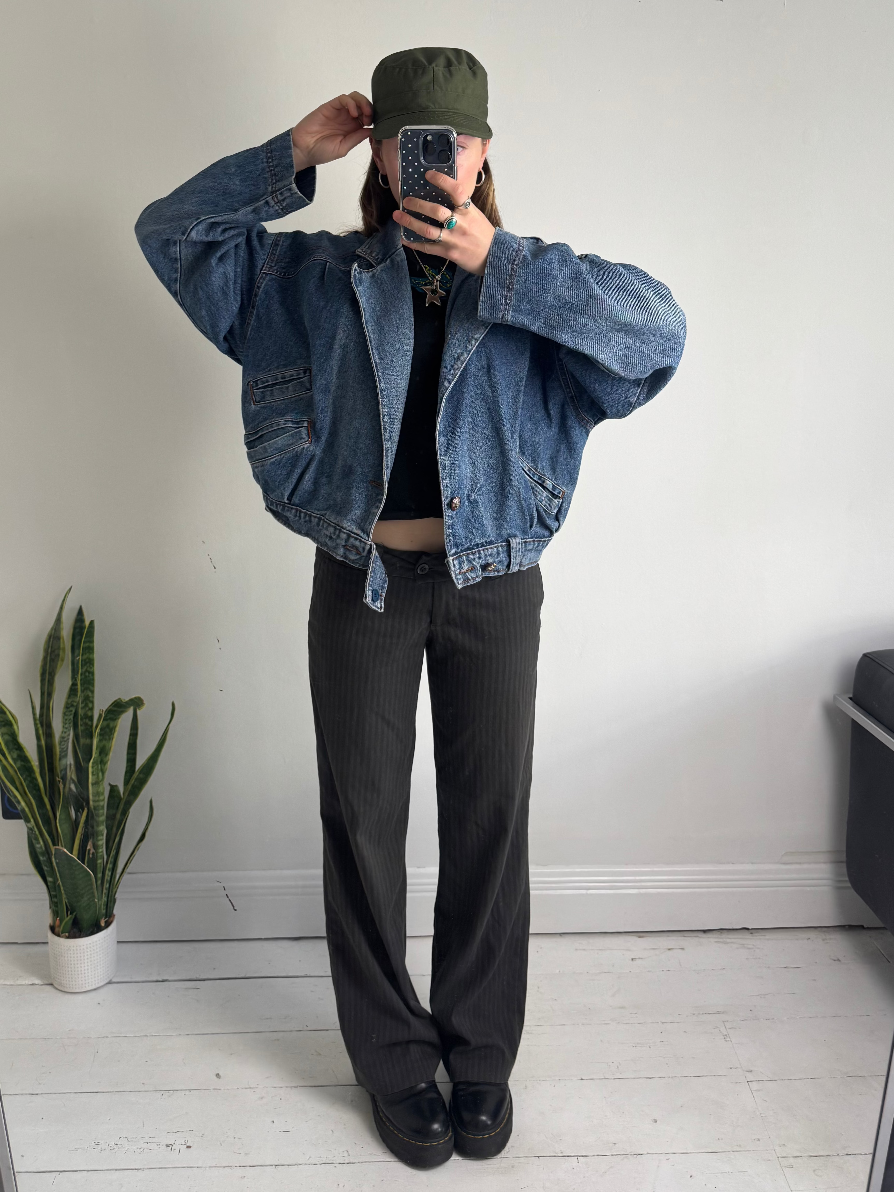 Indago Denim Bomber Size S/M