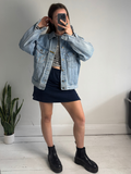 Denim 80's jacket Size S
