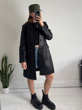 Leather 80's Coat Size 10/12