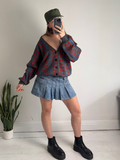 v Neck Knitted Cardigan Size M