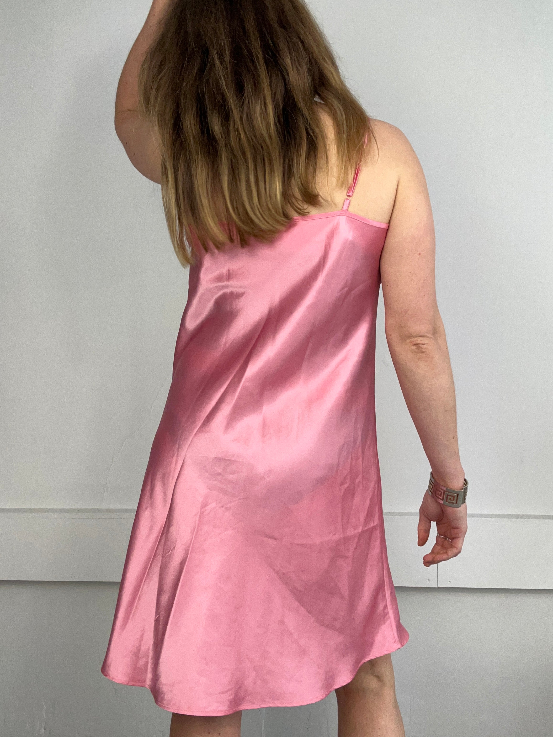Pink Slip Dress Size 10