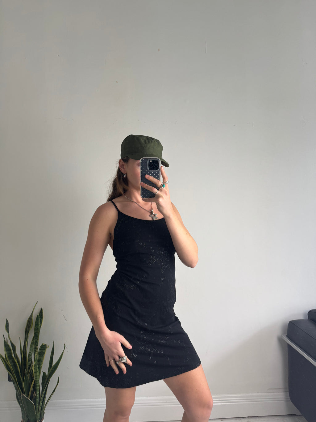 Black 90's Mini Dress