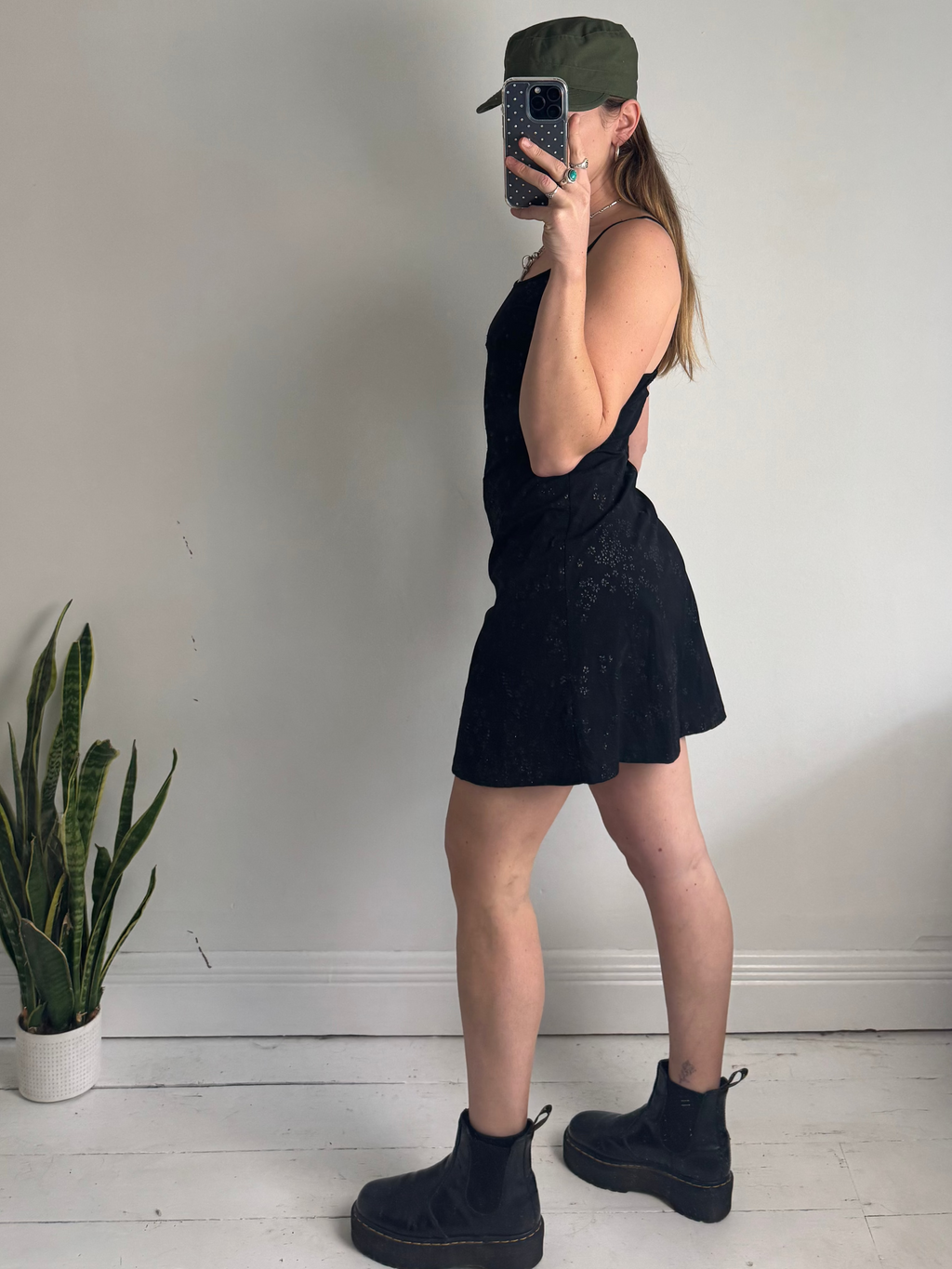 Black 90's Mini Dress