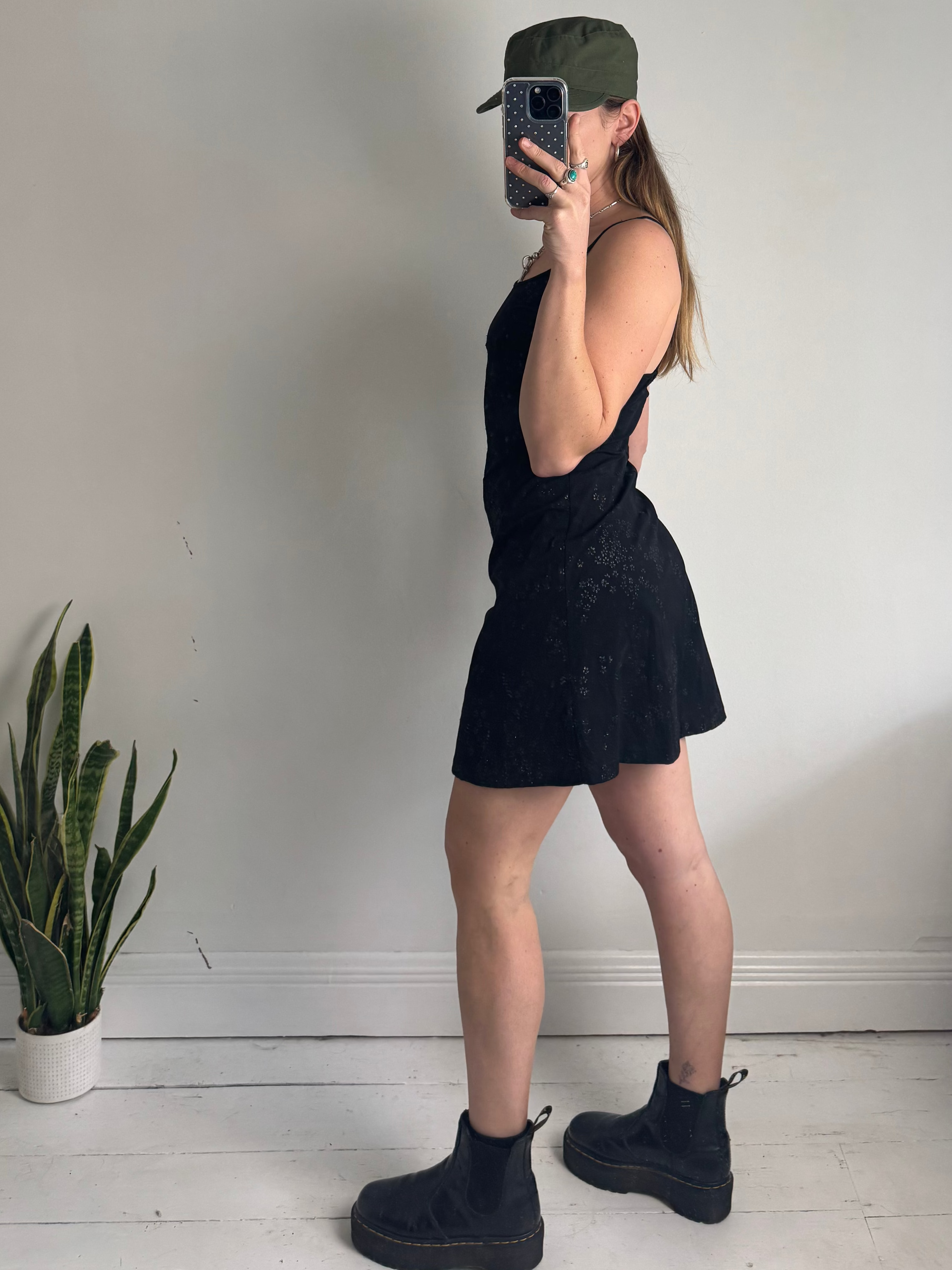 Black 90's Mini Dress
