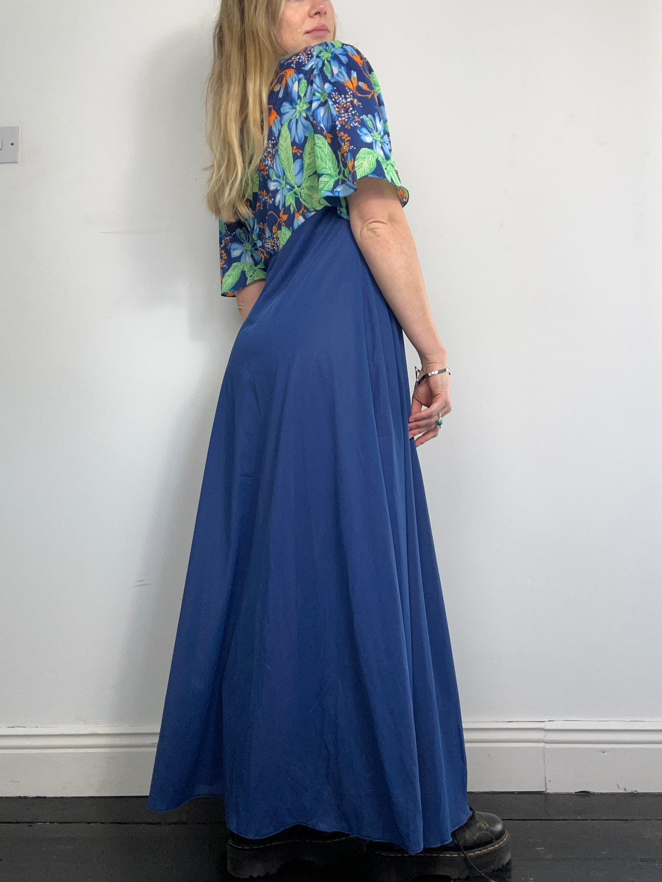 Navy 1970's Kimono Size 10
