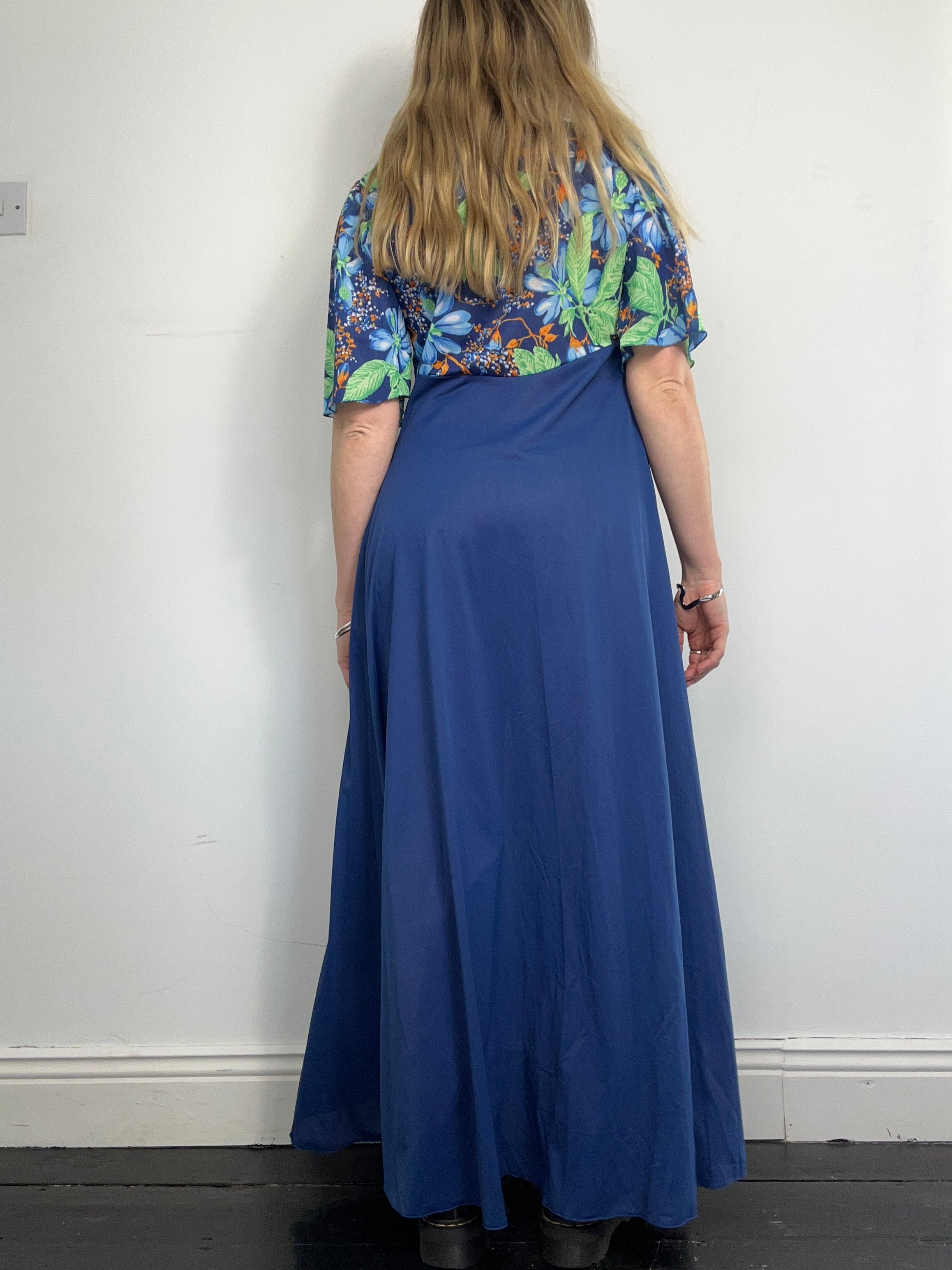 Navy 1970's Kimono Size 10