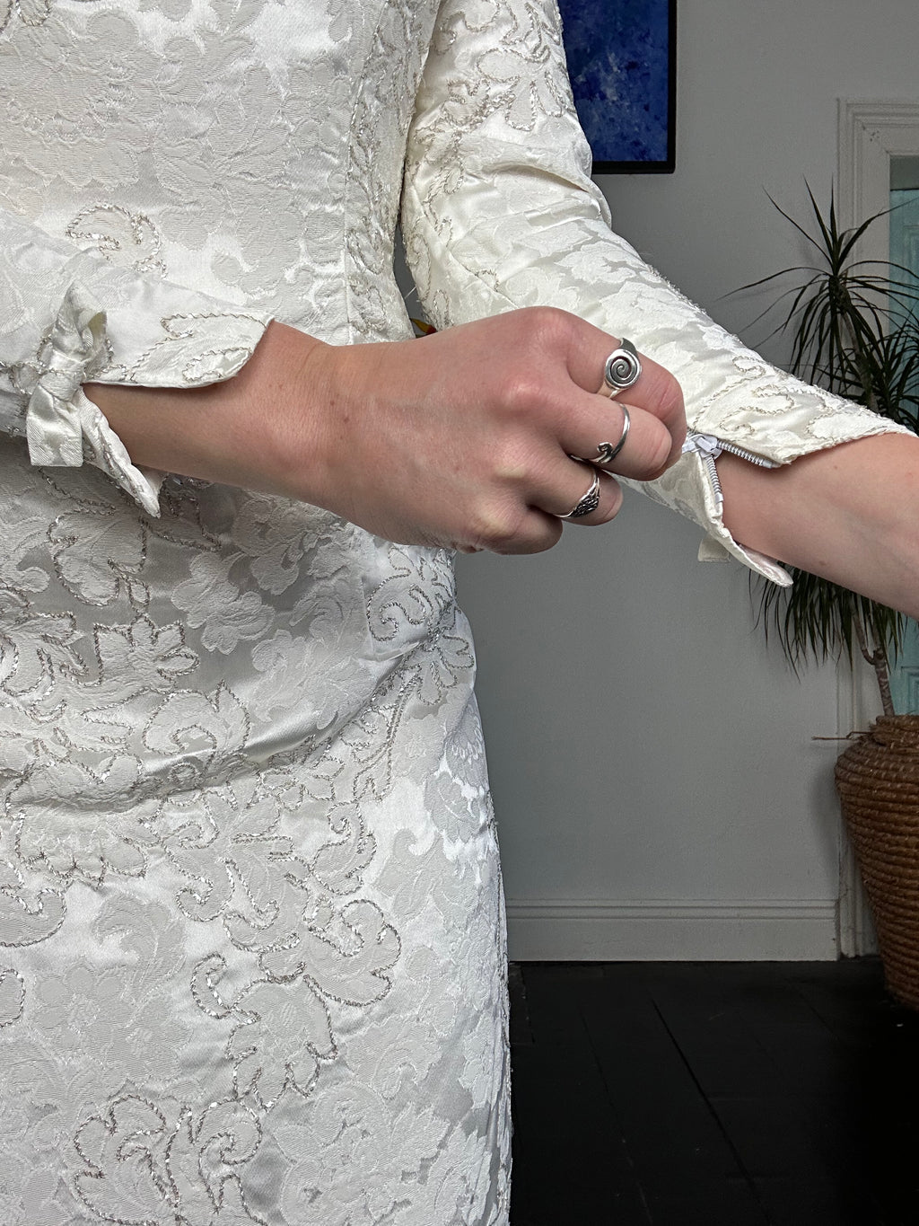 1970's Long Sleeve Dress Size 8