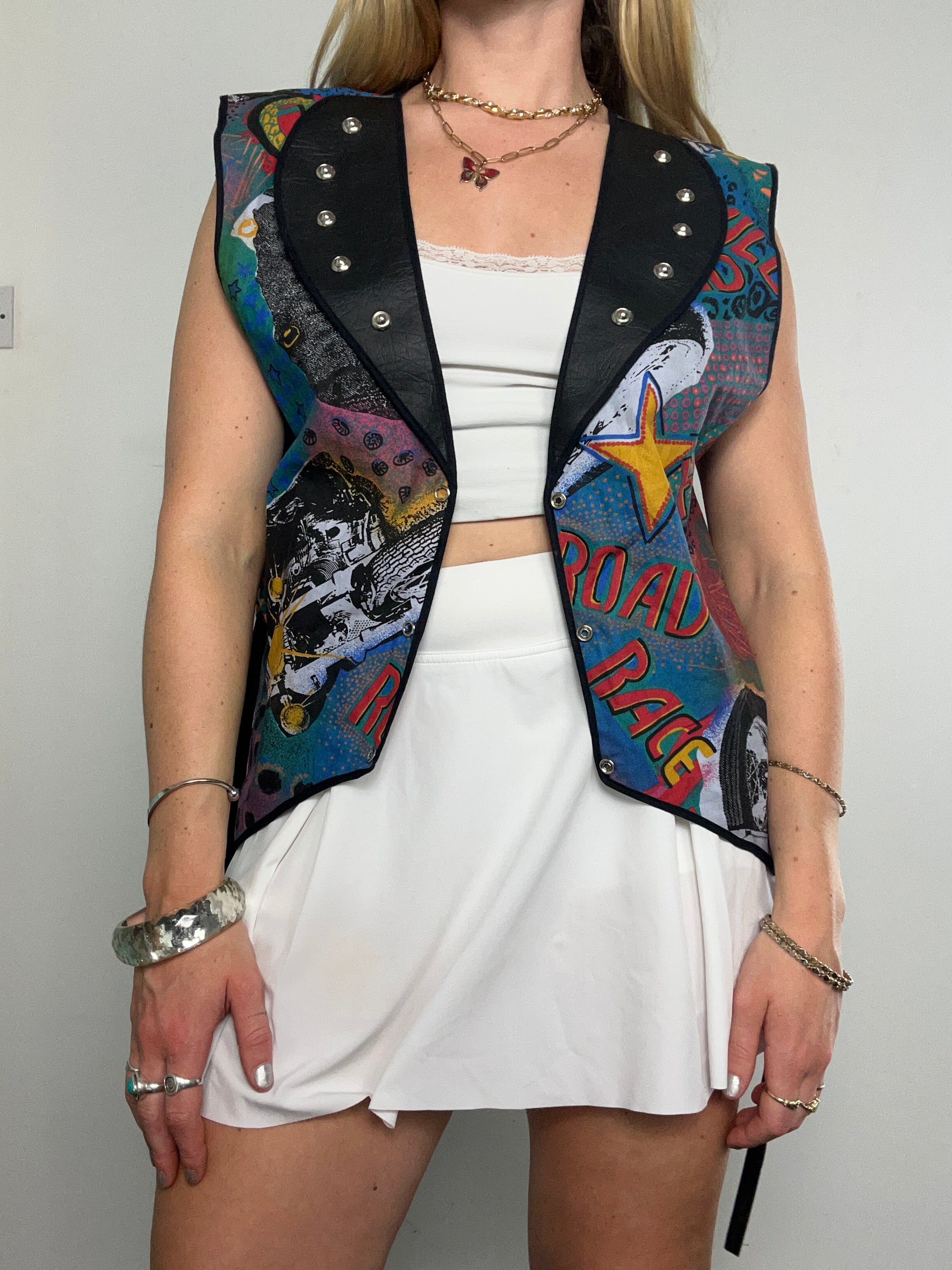 Motorcycle Waistcoat Size 12