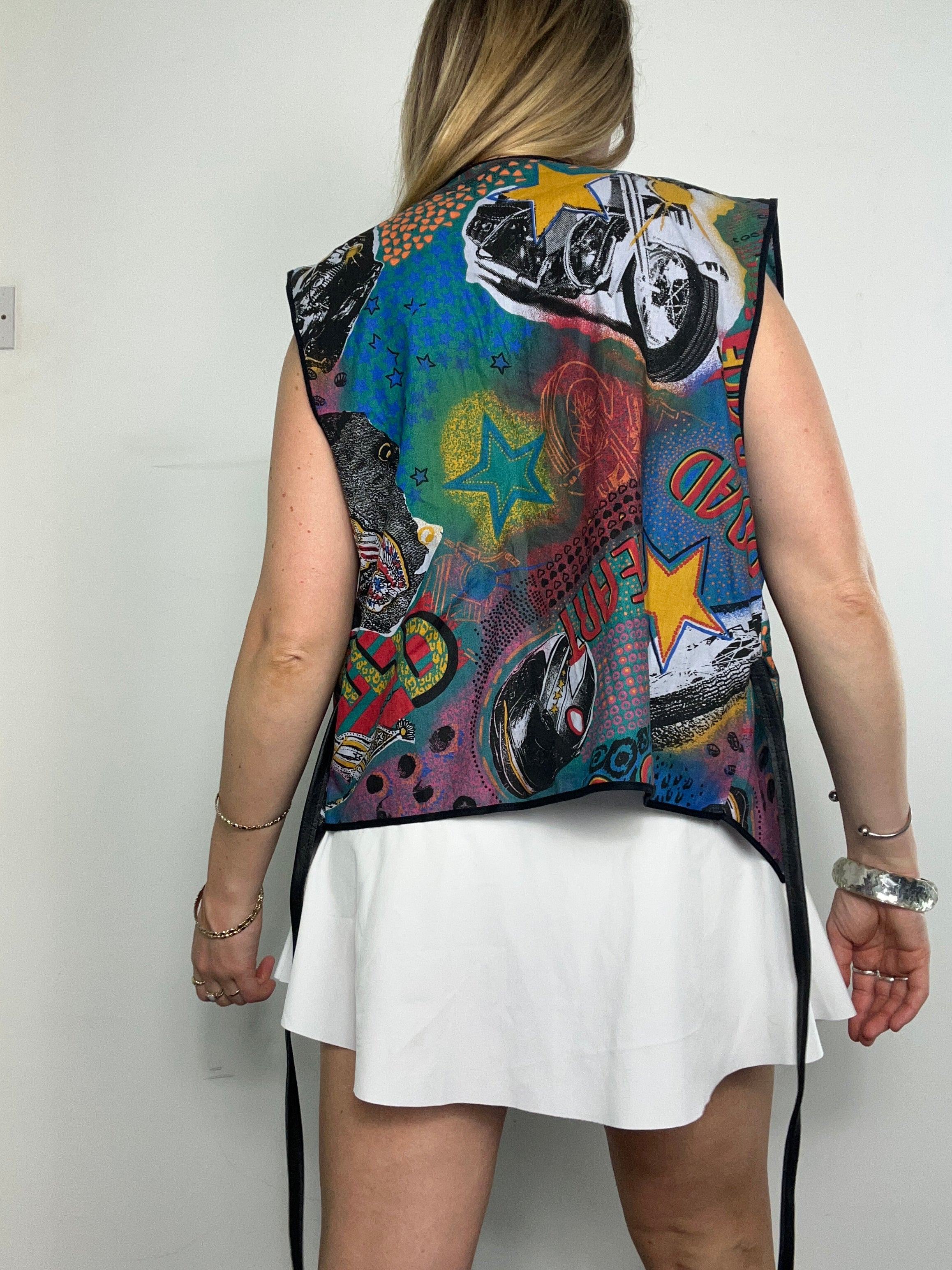 Motorcycle Waistcoat Size 12