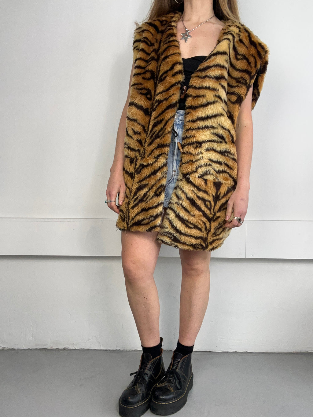 Fur Tiger Gillet Size 18
