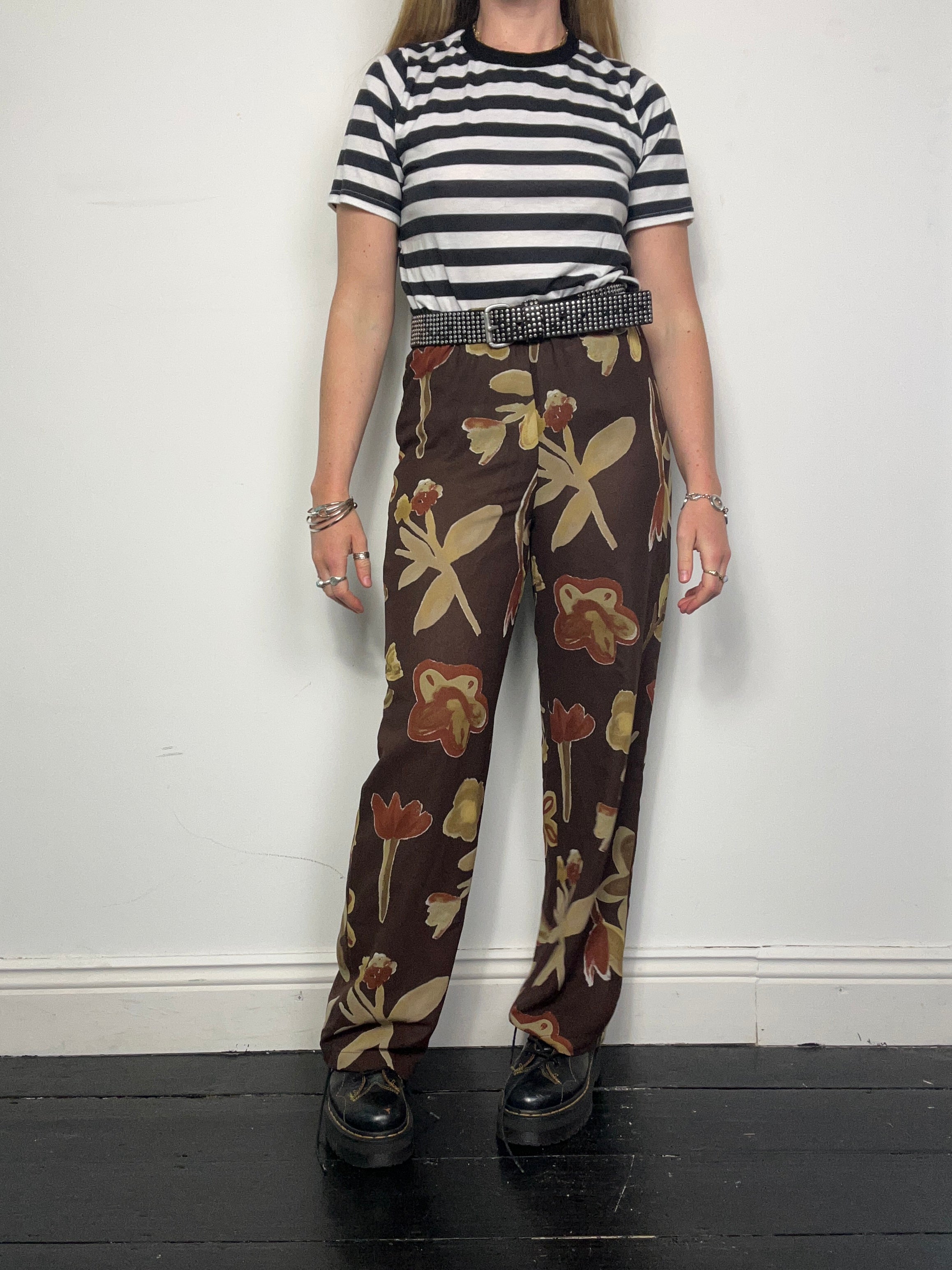 Brown 90's High Waisted Pants Size 10