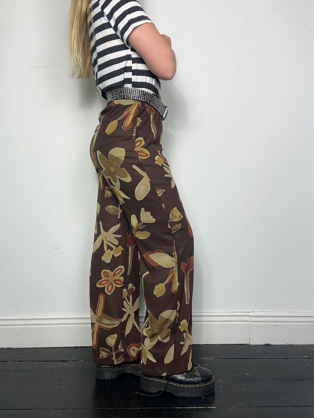 Brown 90's High Waisted Pants Size 10