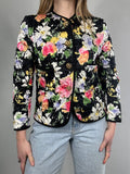 Floral 80's Jacket Size 10