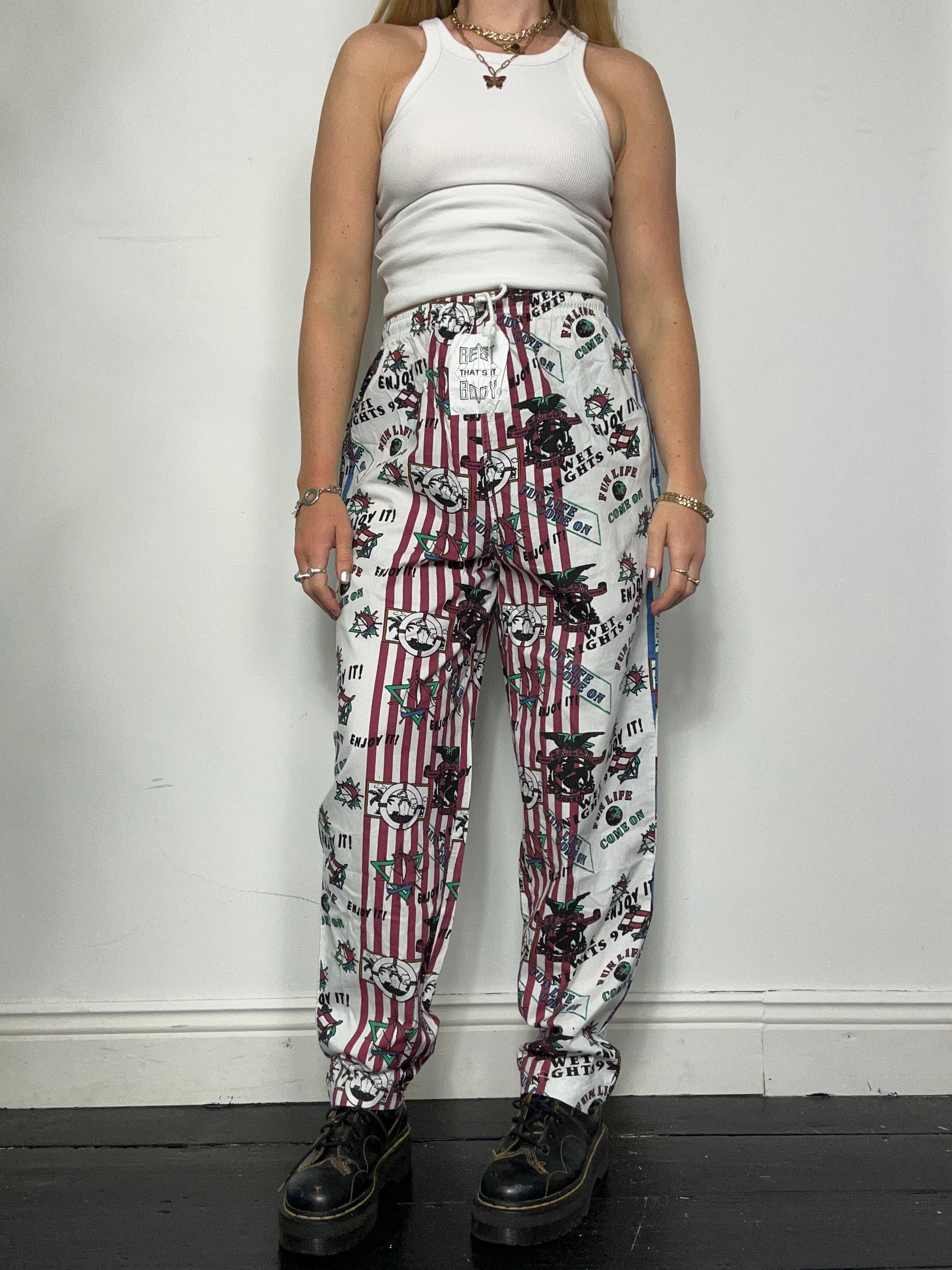 80's Muscle Pants Size 10