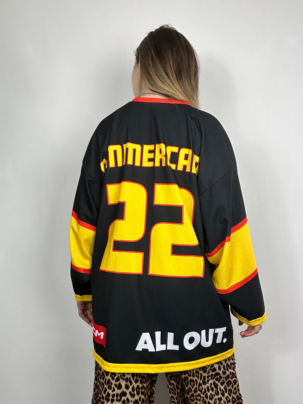 90's Hockey Jersey Size L