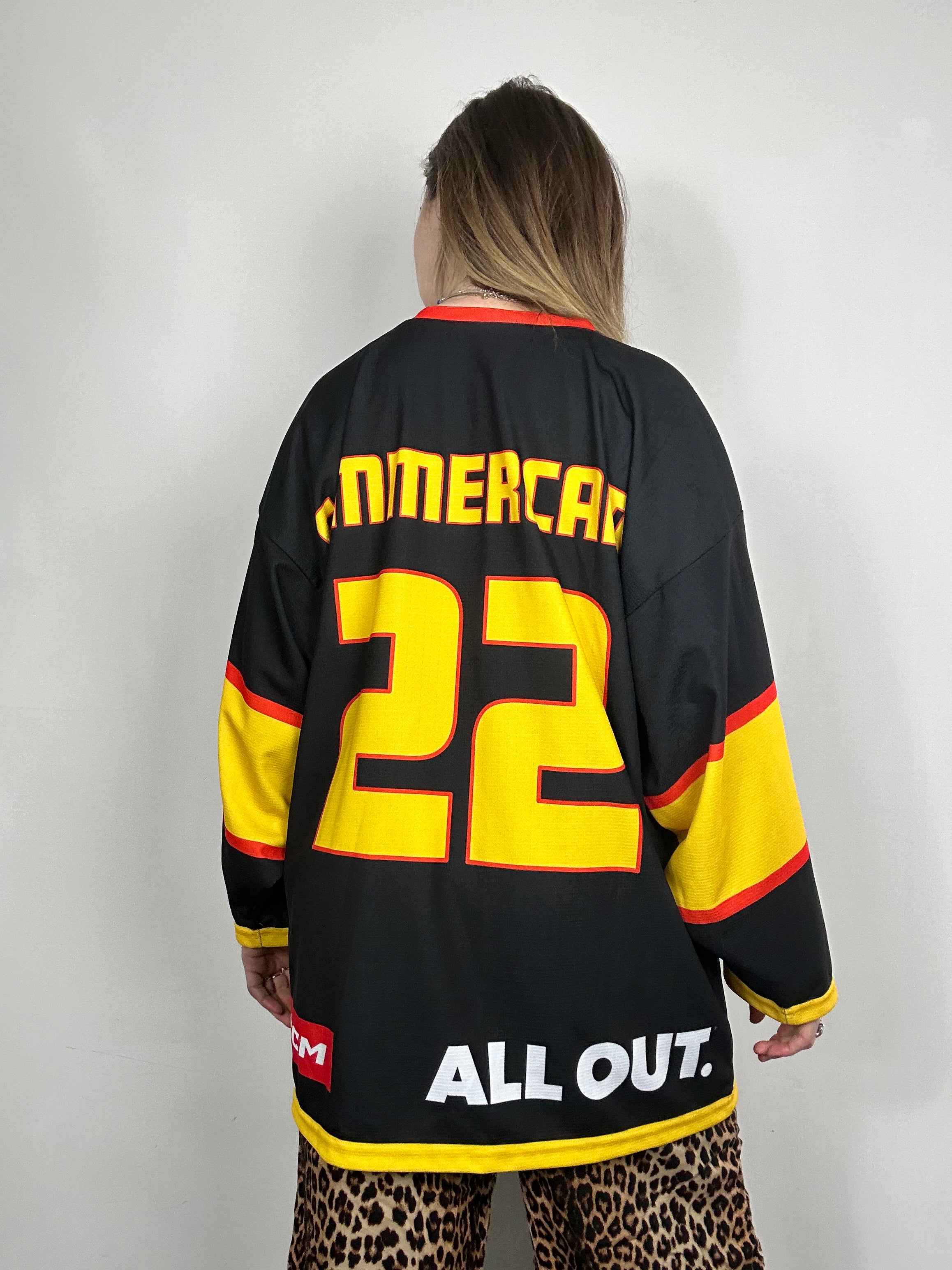 90's Hockey Jersey Size L
