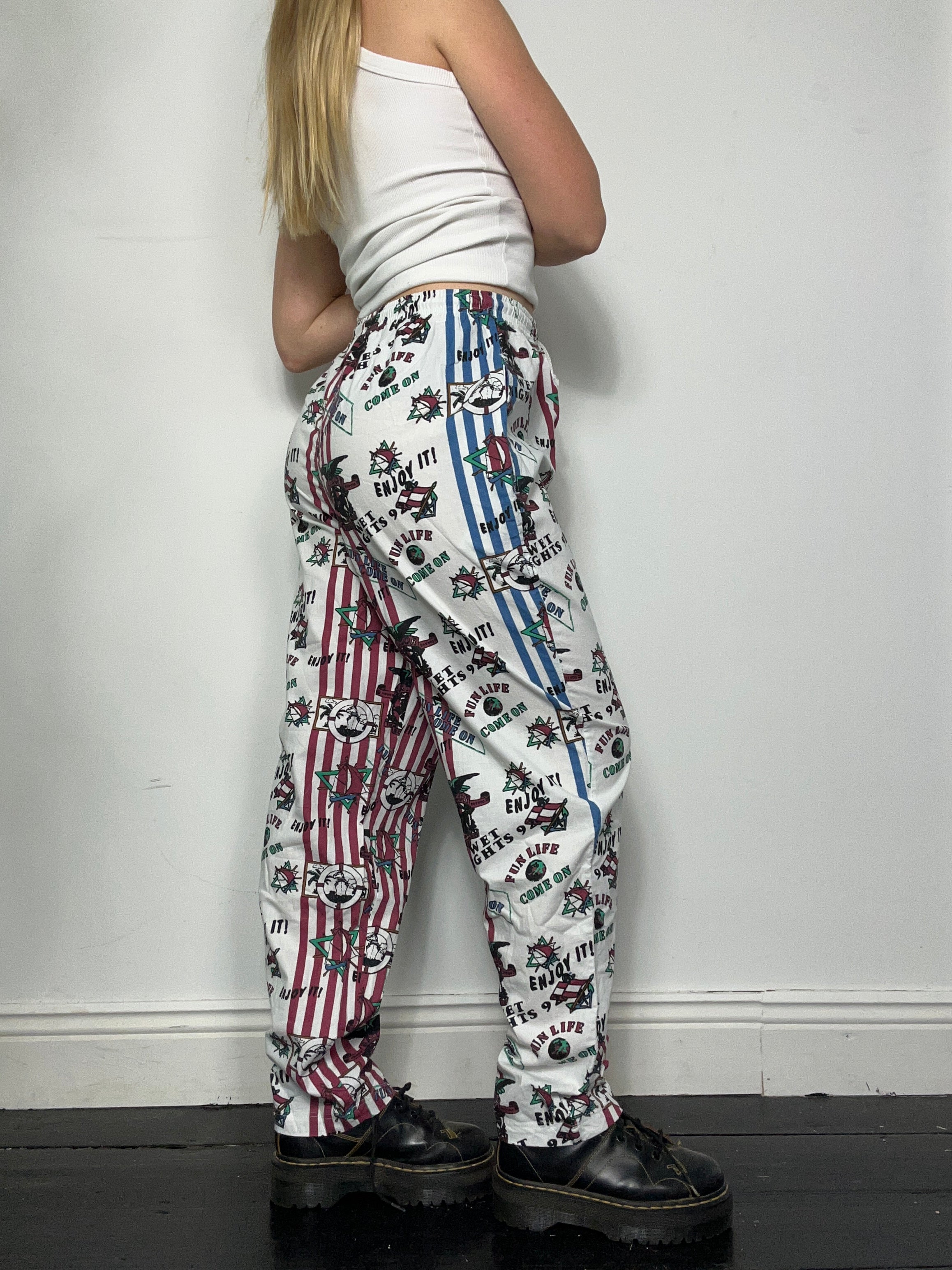 80's Muscle Pants Size 10