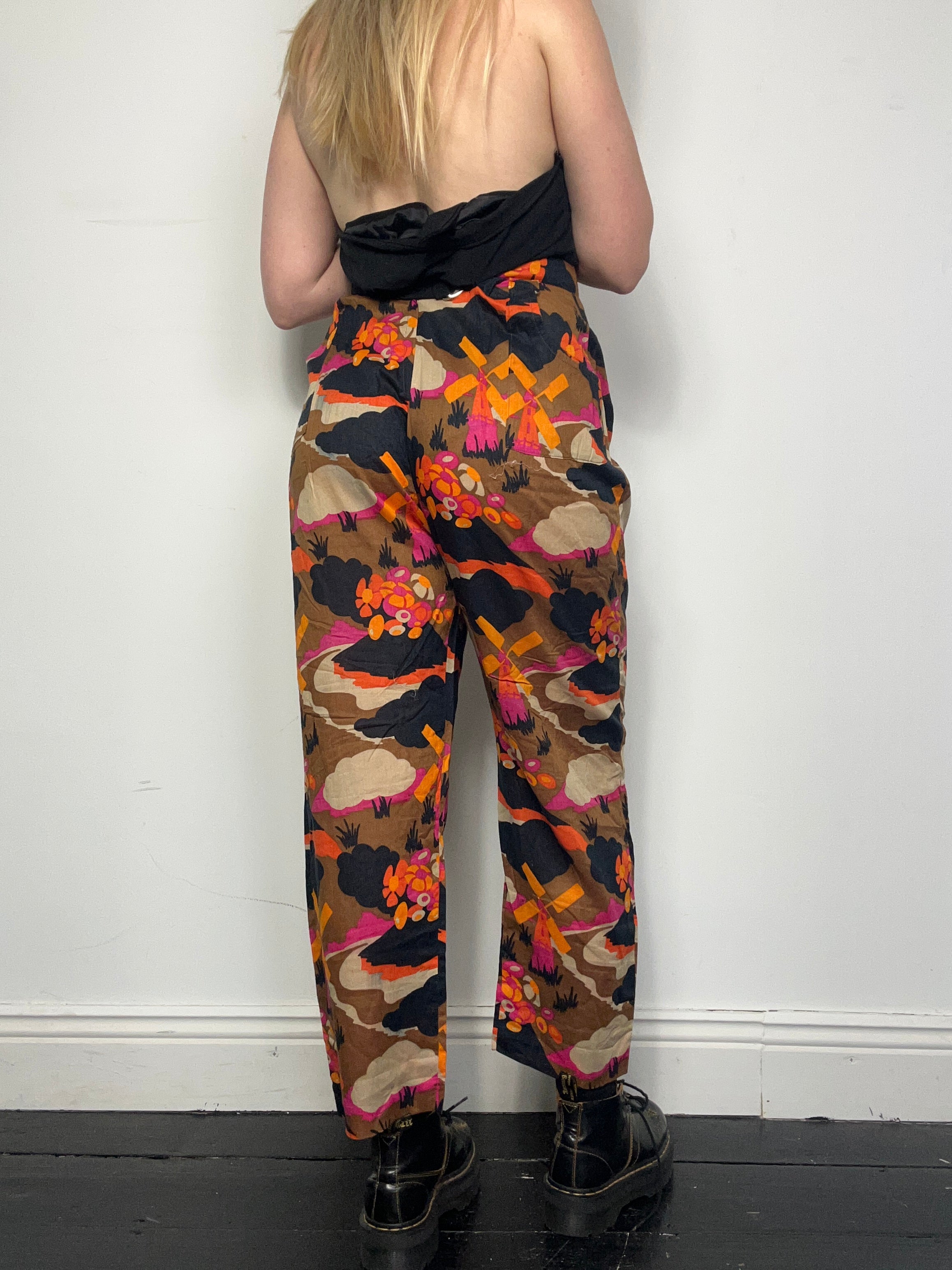 High Waisted Windmill Pants 8