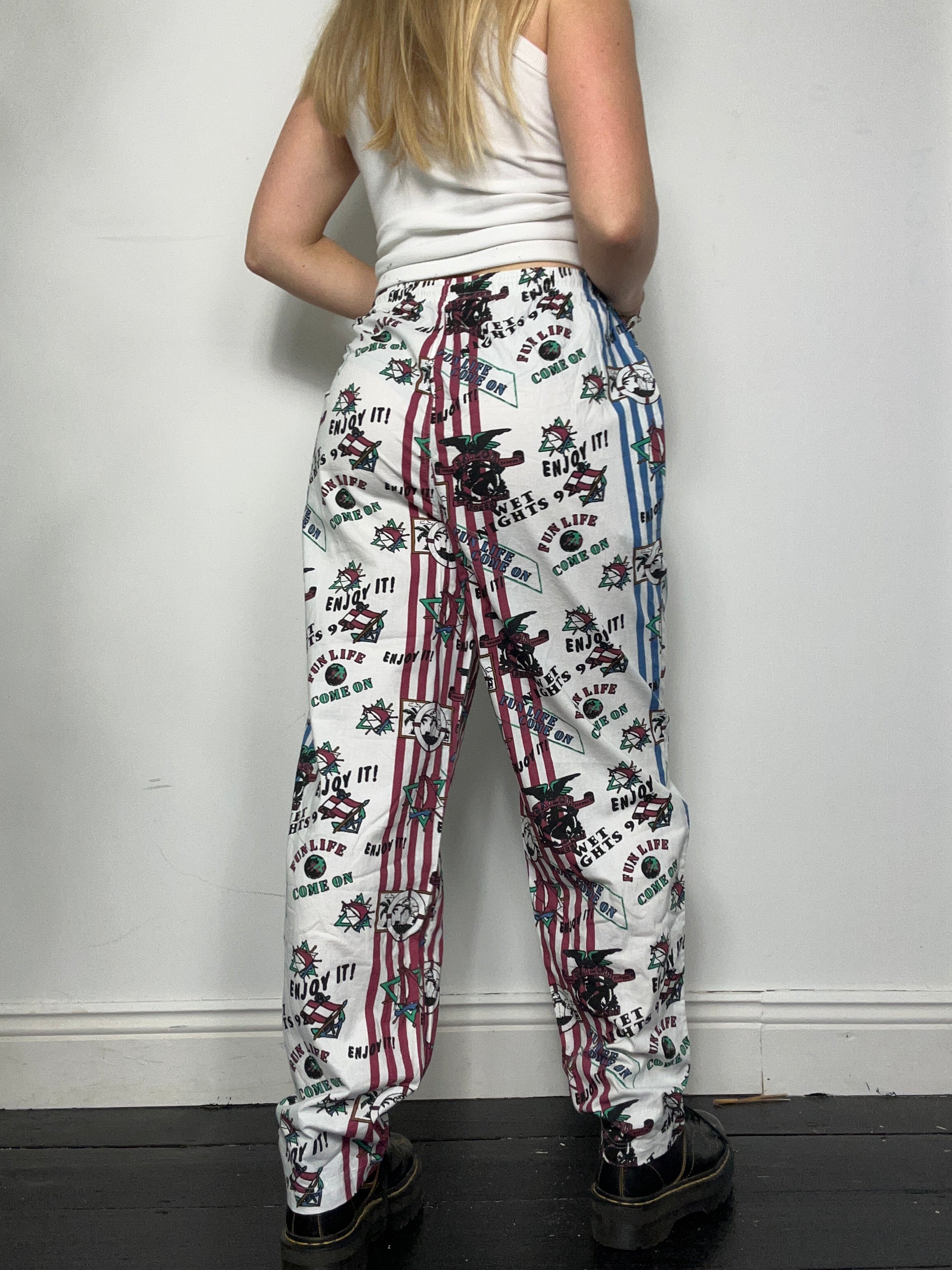 80's Muscle Pants Size 10