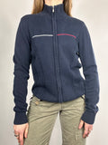 Navy Tommy Hilfiger Zip Through Size M