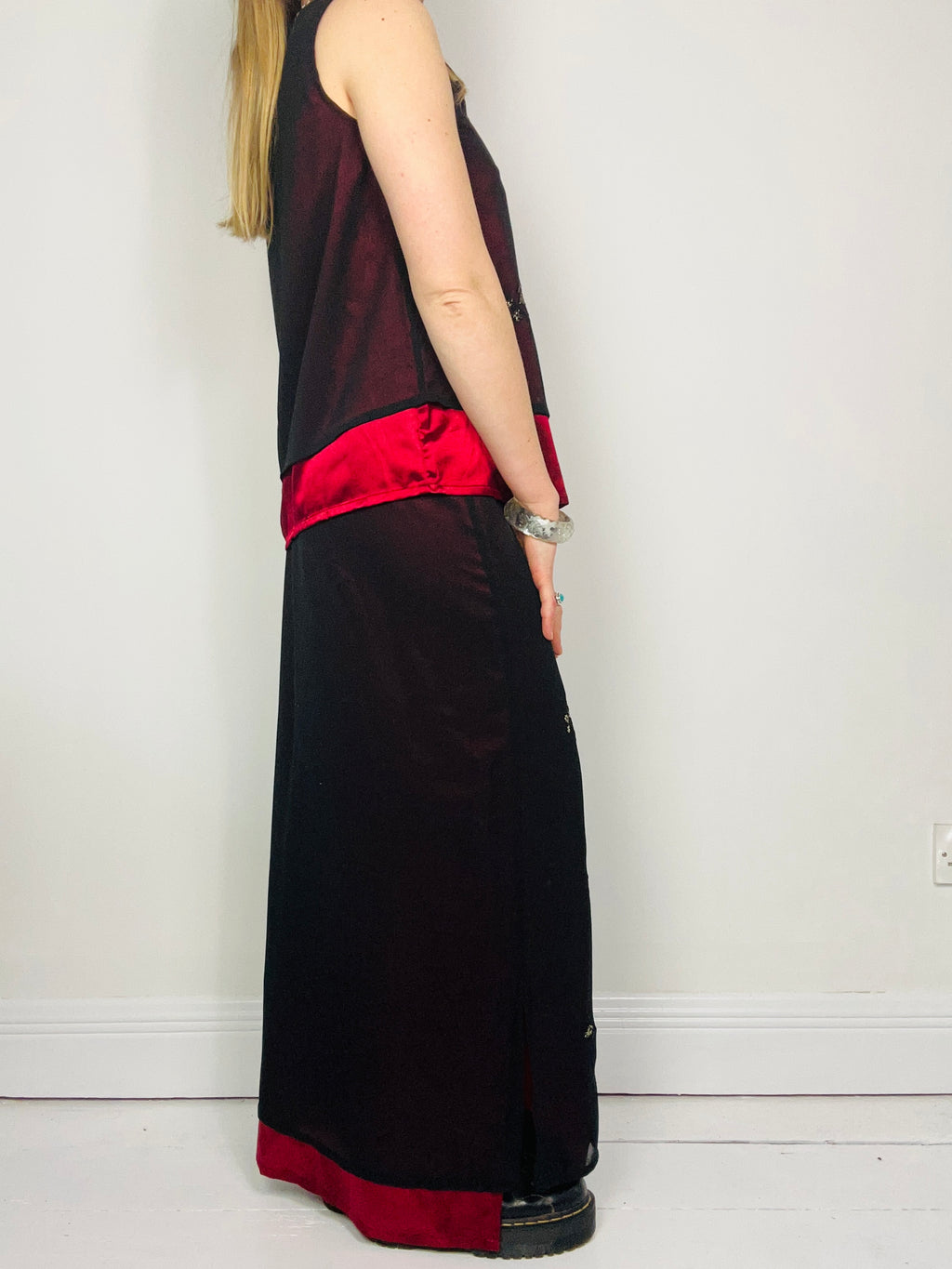 Chiffon 90's Two Piece Set Size 12