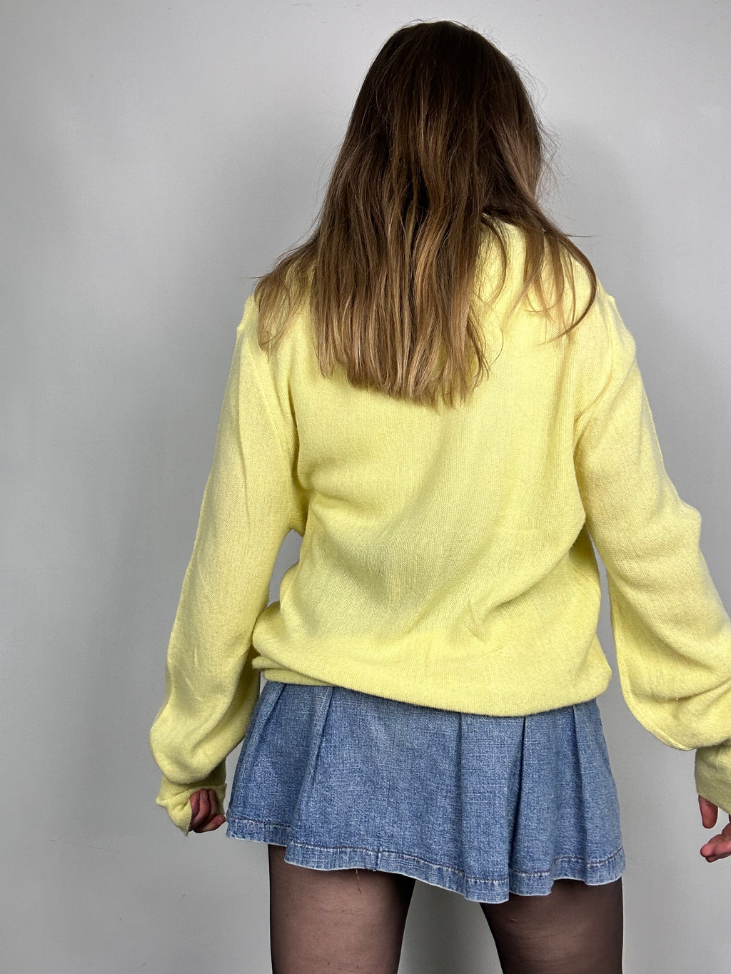 Lacoste V Neck 80's Sweater Size M