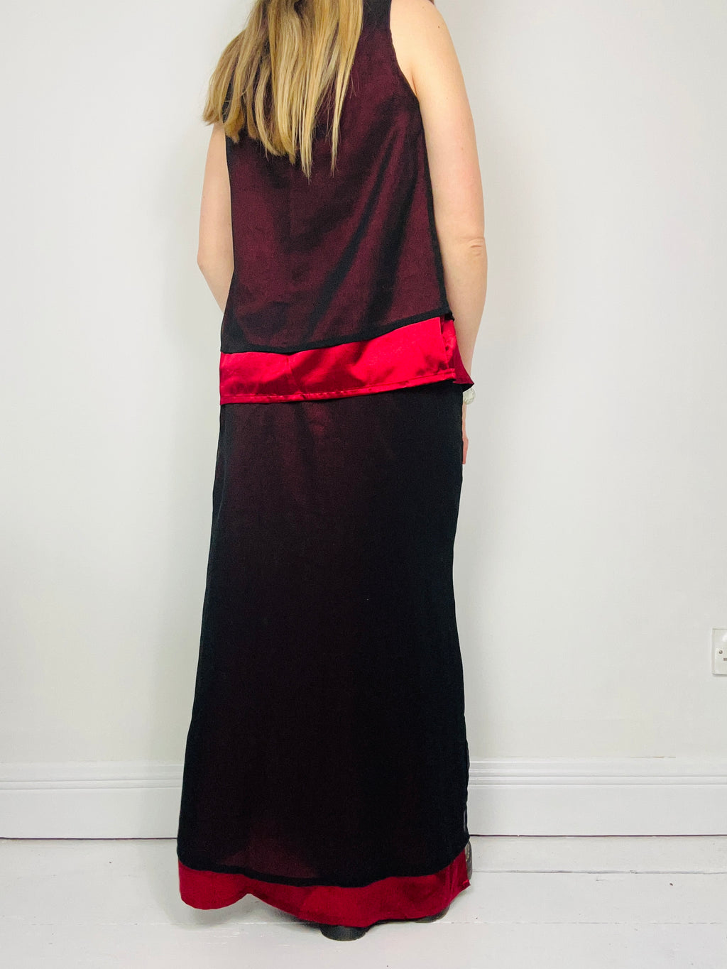 Chiffon 90's Two Piece Set Size 12
