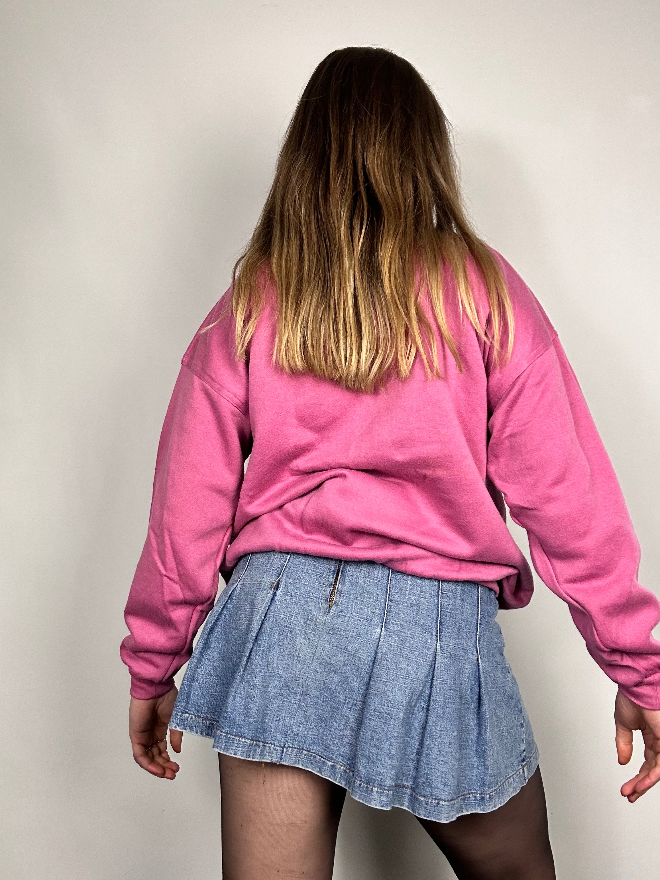 Pink Best Friend Sweater 90's Size S