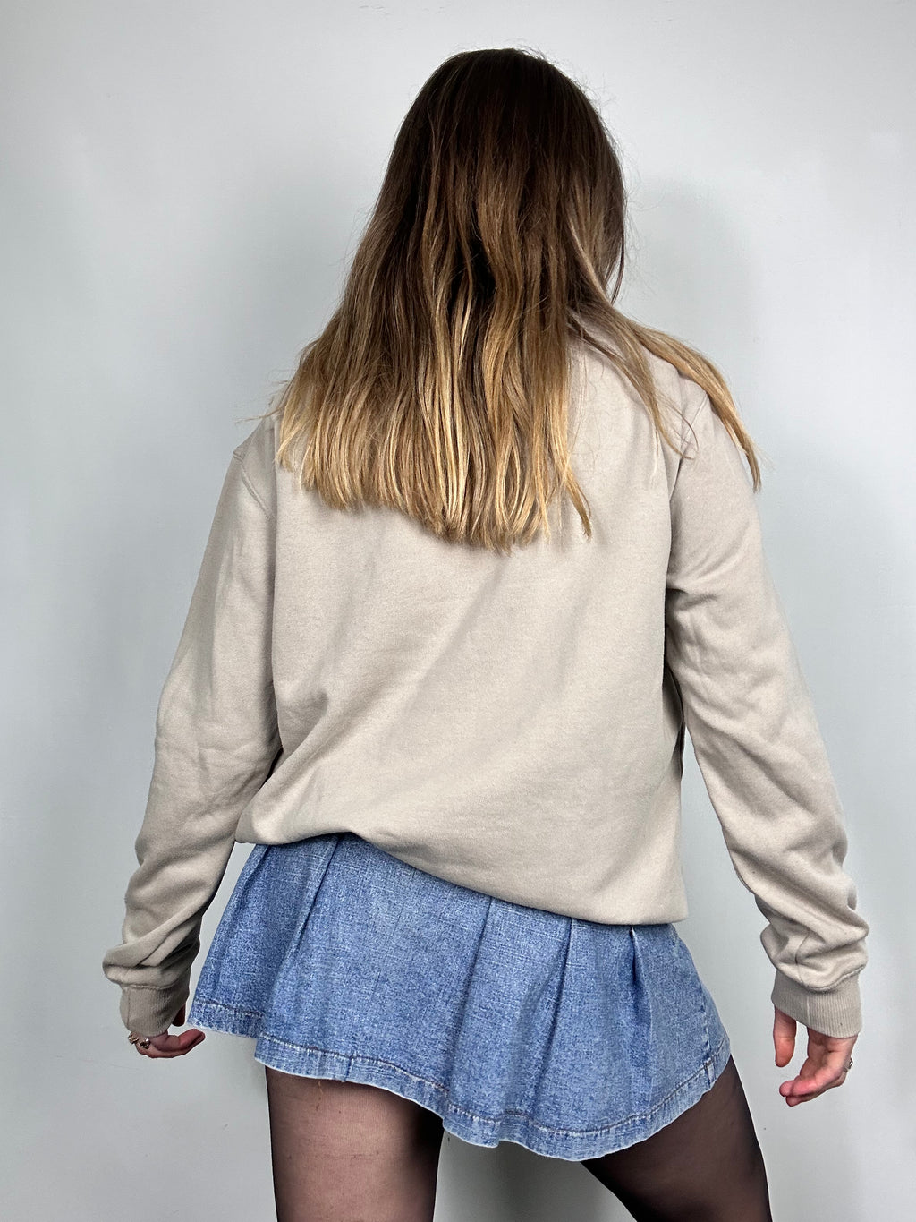 Calvin Klein Beige Sweater Size S/M