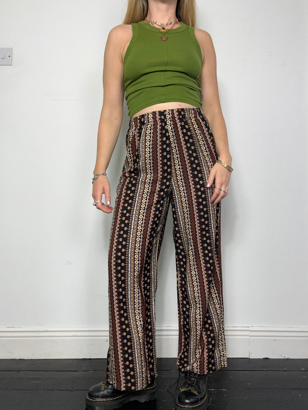 Floral Flares Size 8