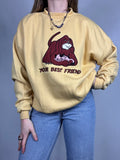 Lemon Best friends Sweater Size M