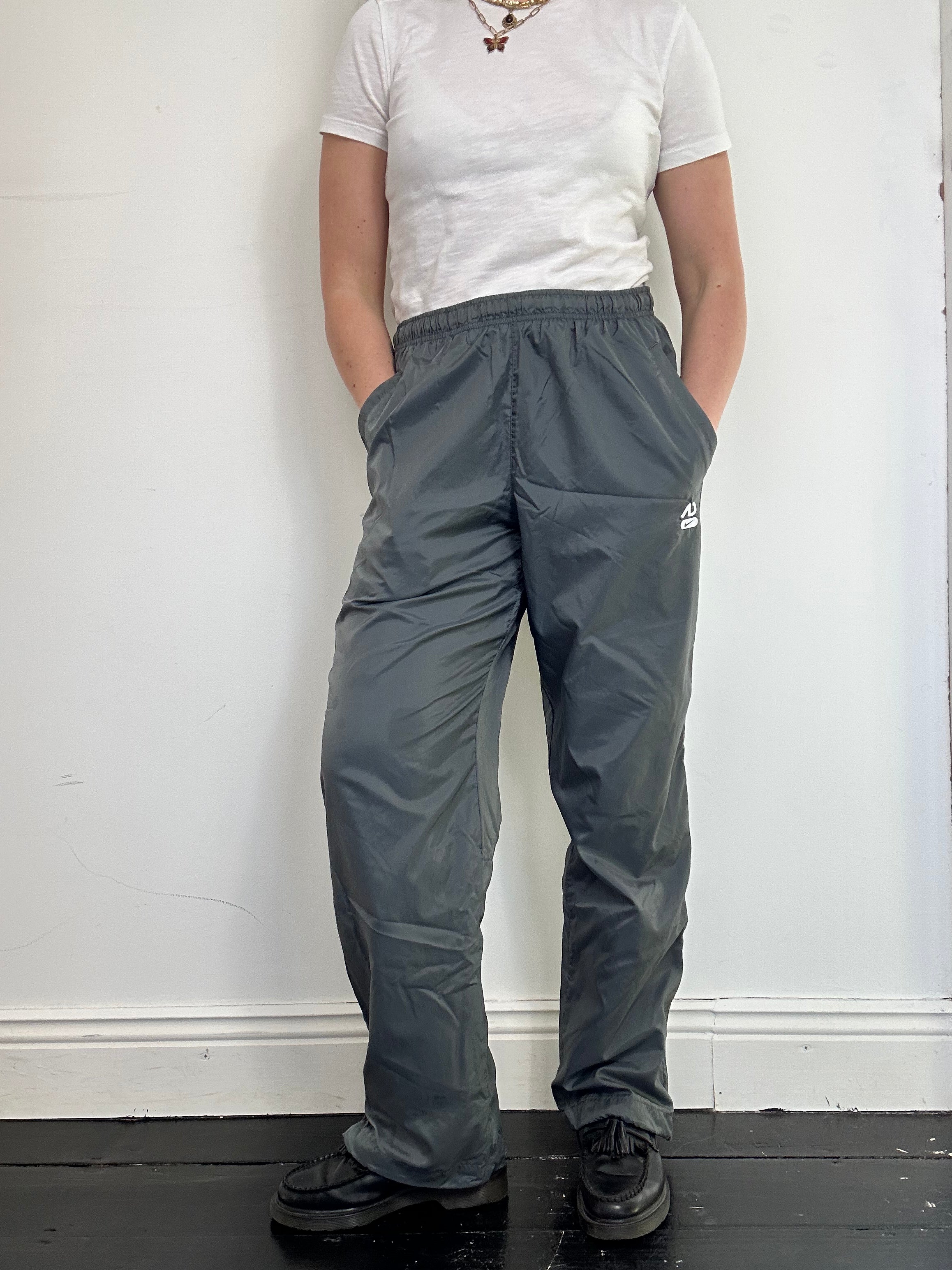 Nike Grey Tracksuit Bottoms Size 10