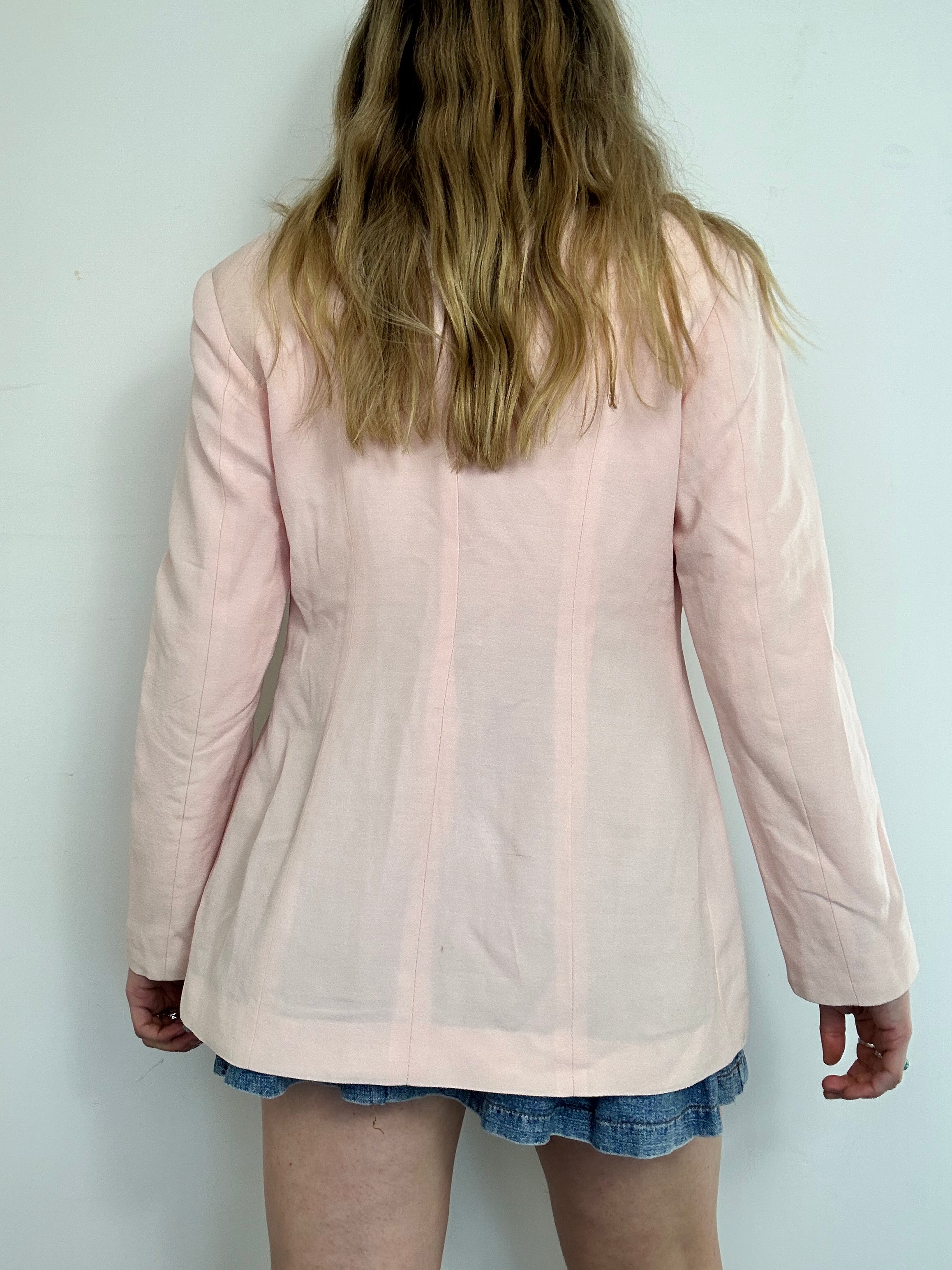 Pale Pink Blazer Size 10