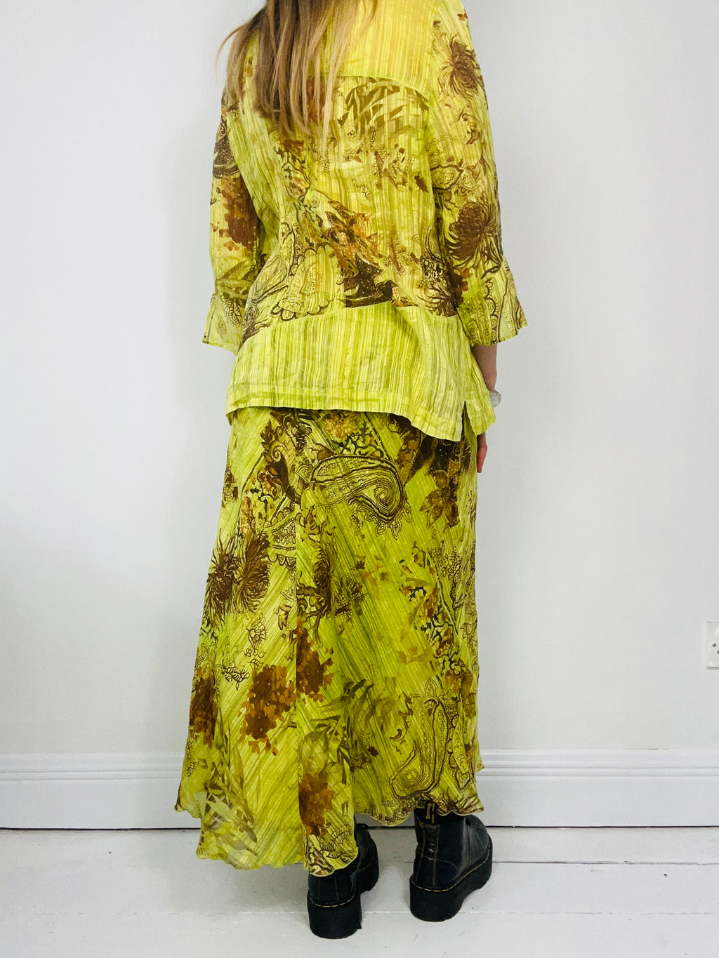 Lime green Two Piece Set Size 12